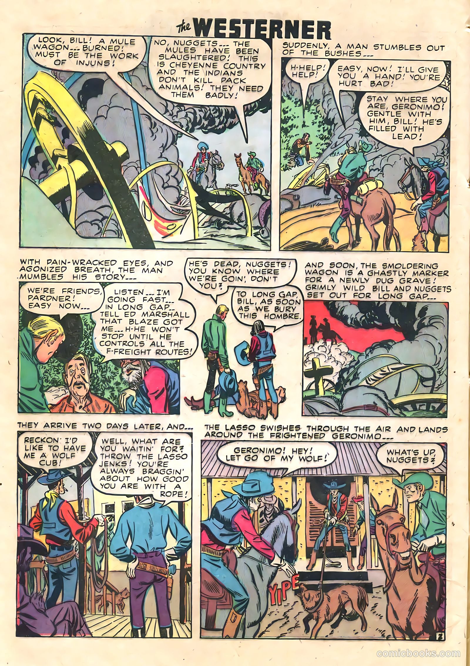 The Westerner Comics #24 (1949) — page 43 of 53