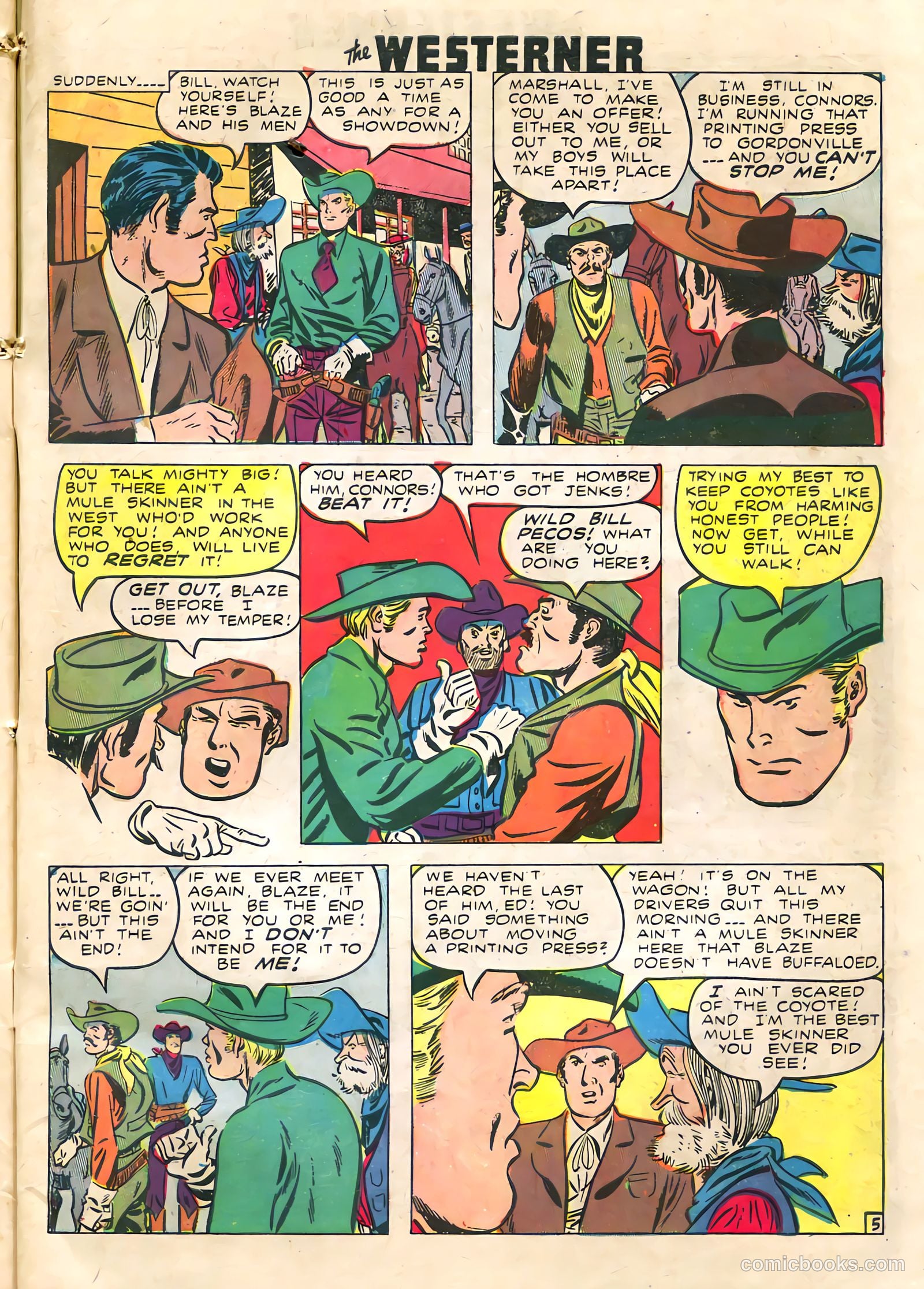 The Westerner Comics #24 (1949) — page 46 of 53