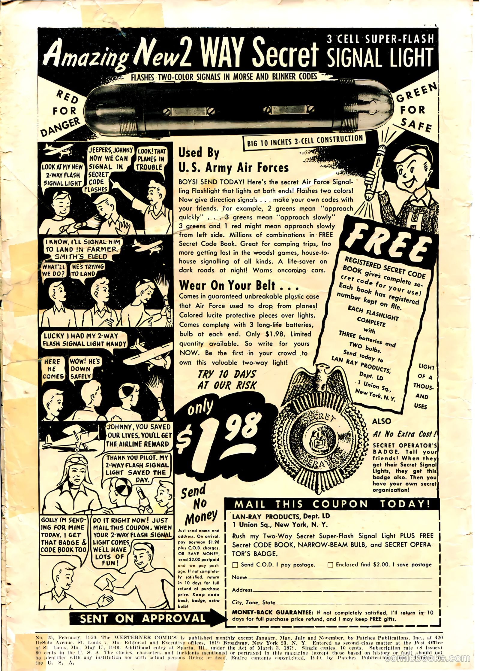 The Westerner Comics #25 (1950) — page 2 of 52