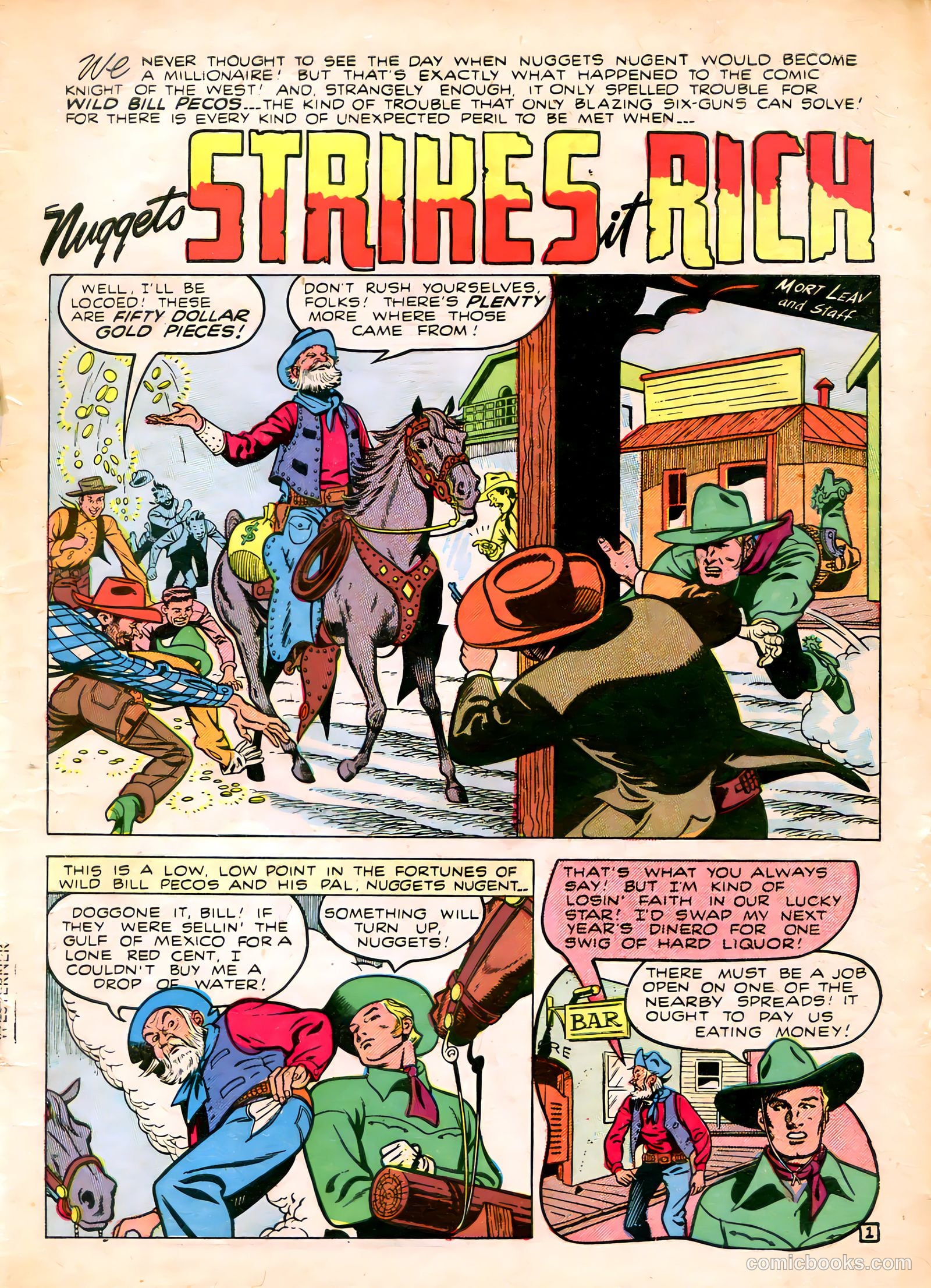 The Westerner Comics #25 (1950) — page 3 of 52