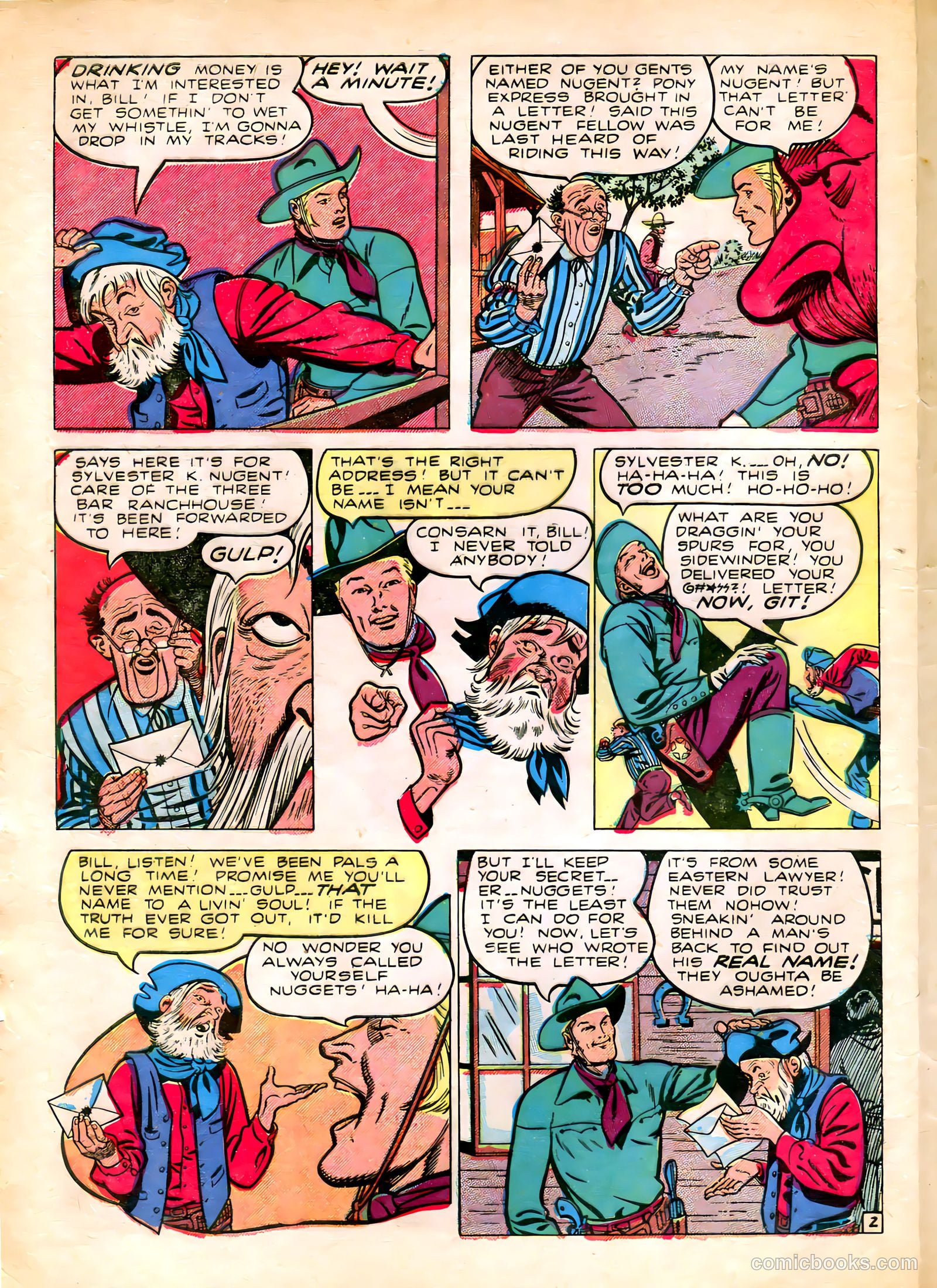 The Westerner Comics #25 (1950) — page 4 of 52