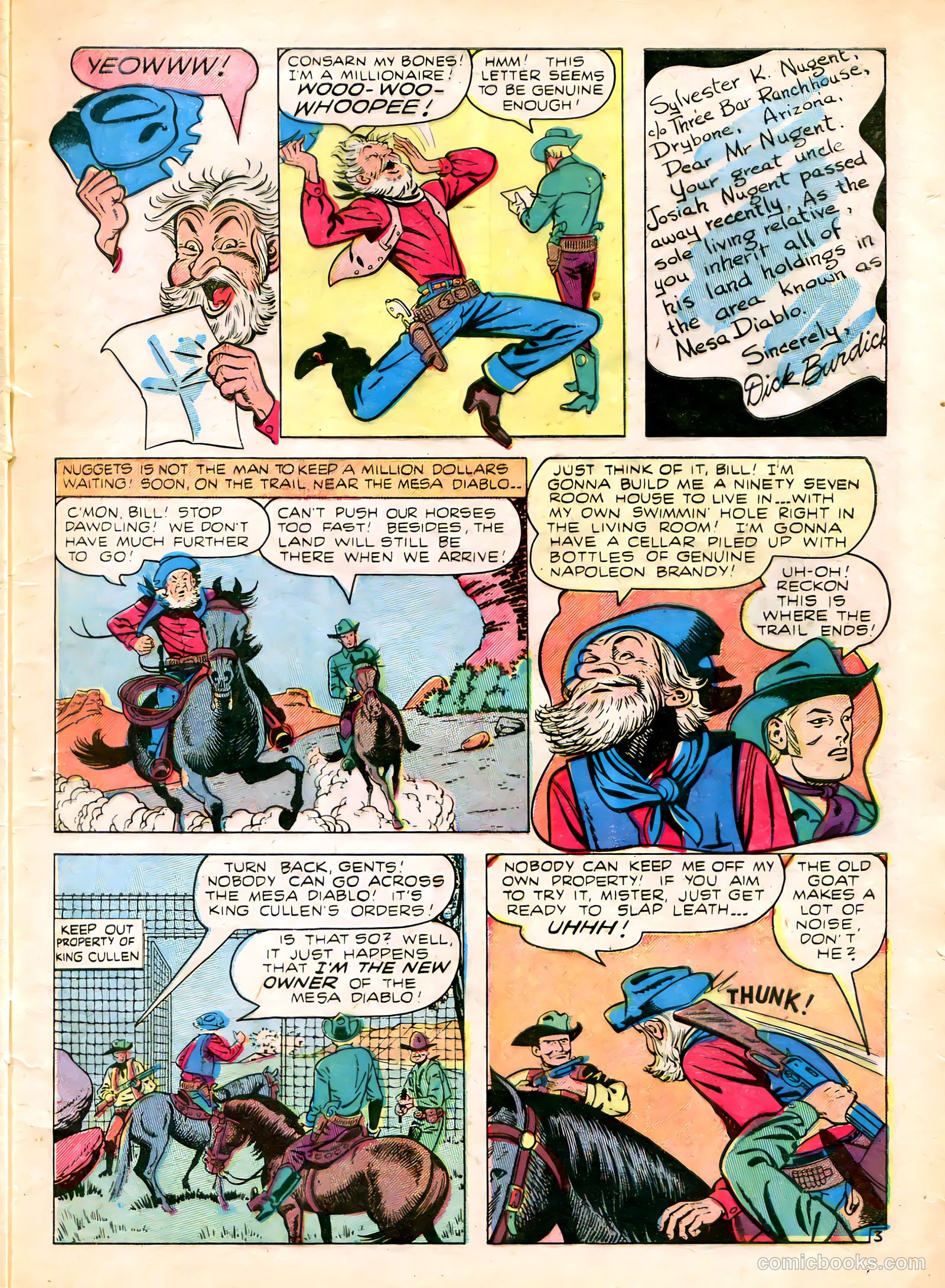 The Westerner Comics #25 (1950) — page 5 of 52