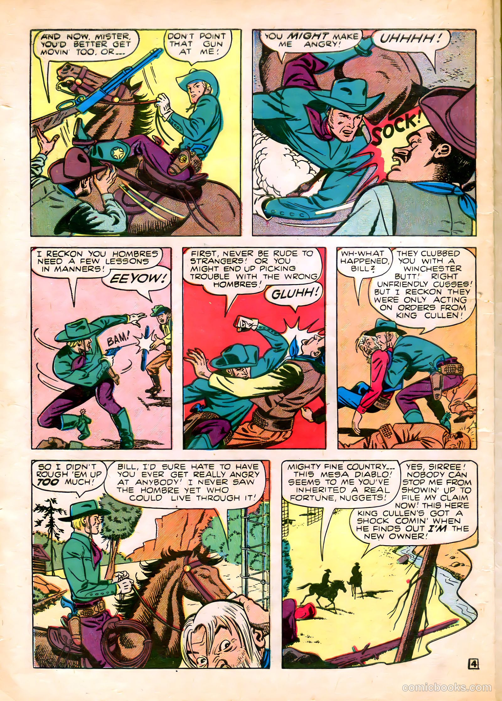 The Westerner Comics #25 (1950) — page 6 of 52
