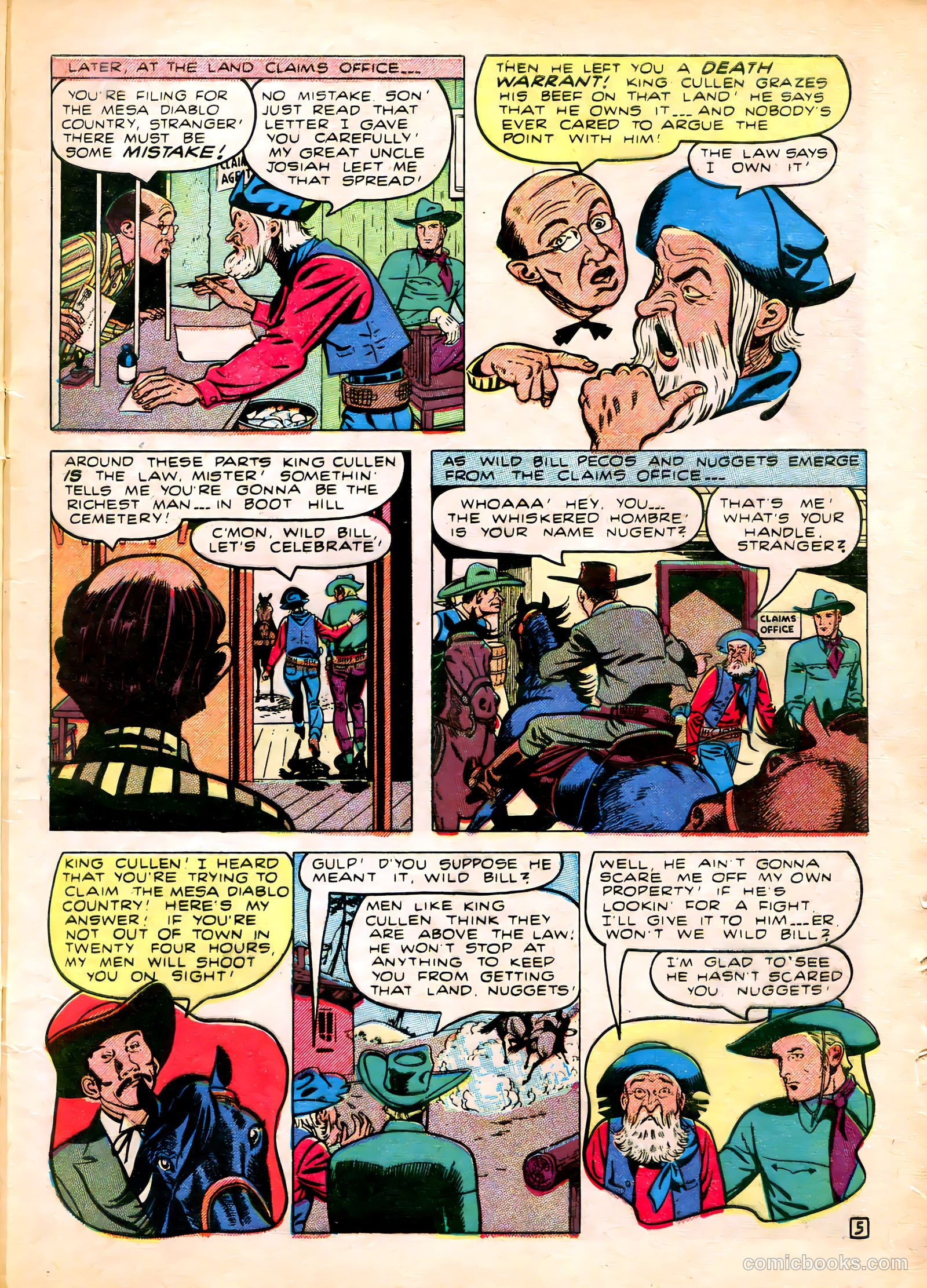 The Westerner Comics #25 (1950) — page 7 of 52
