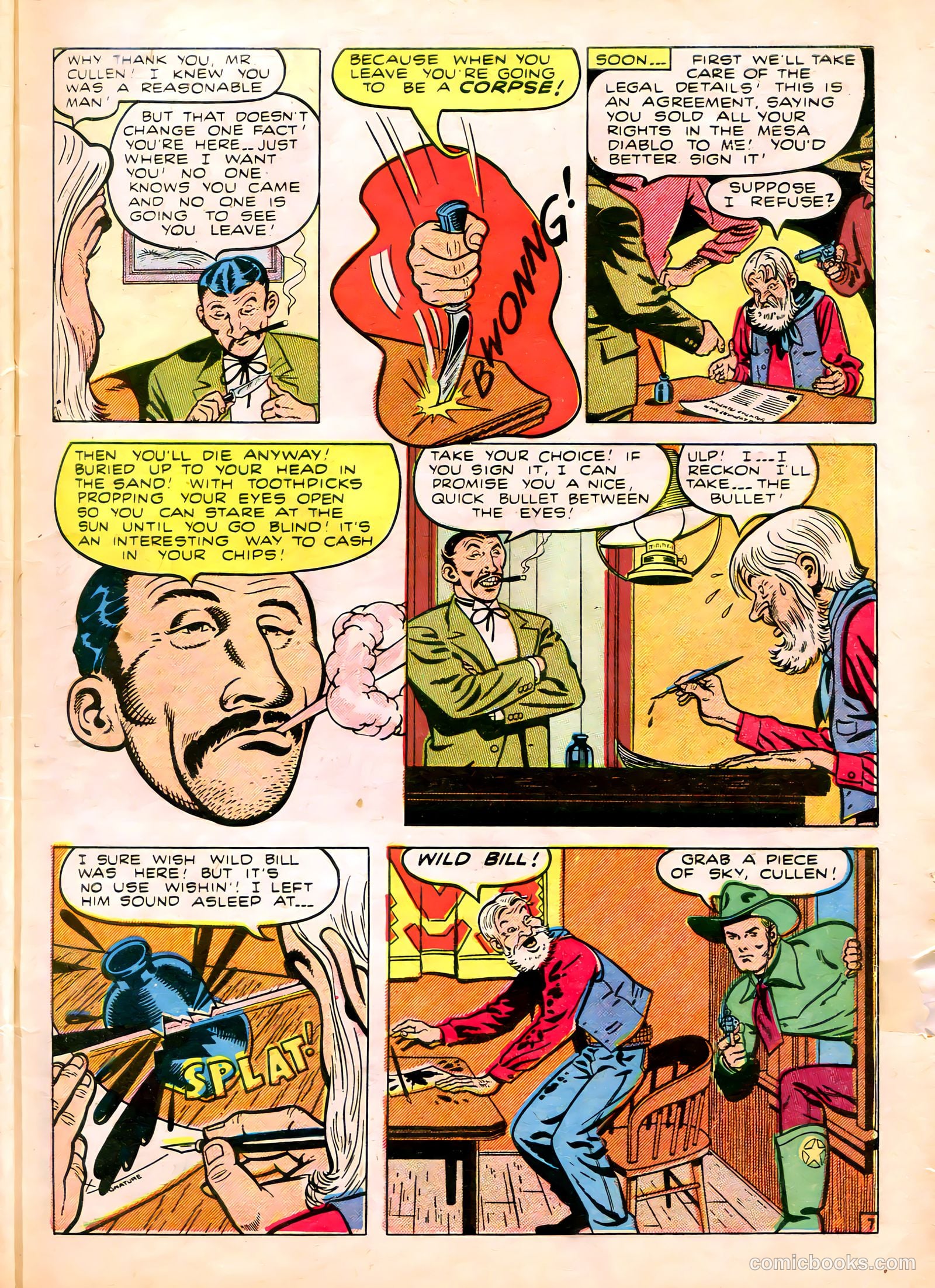 The Westerner Comics #25 (1950) — page 9 of 52