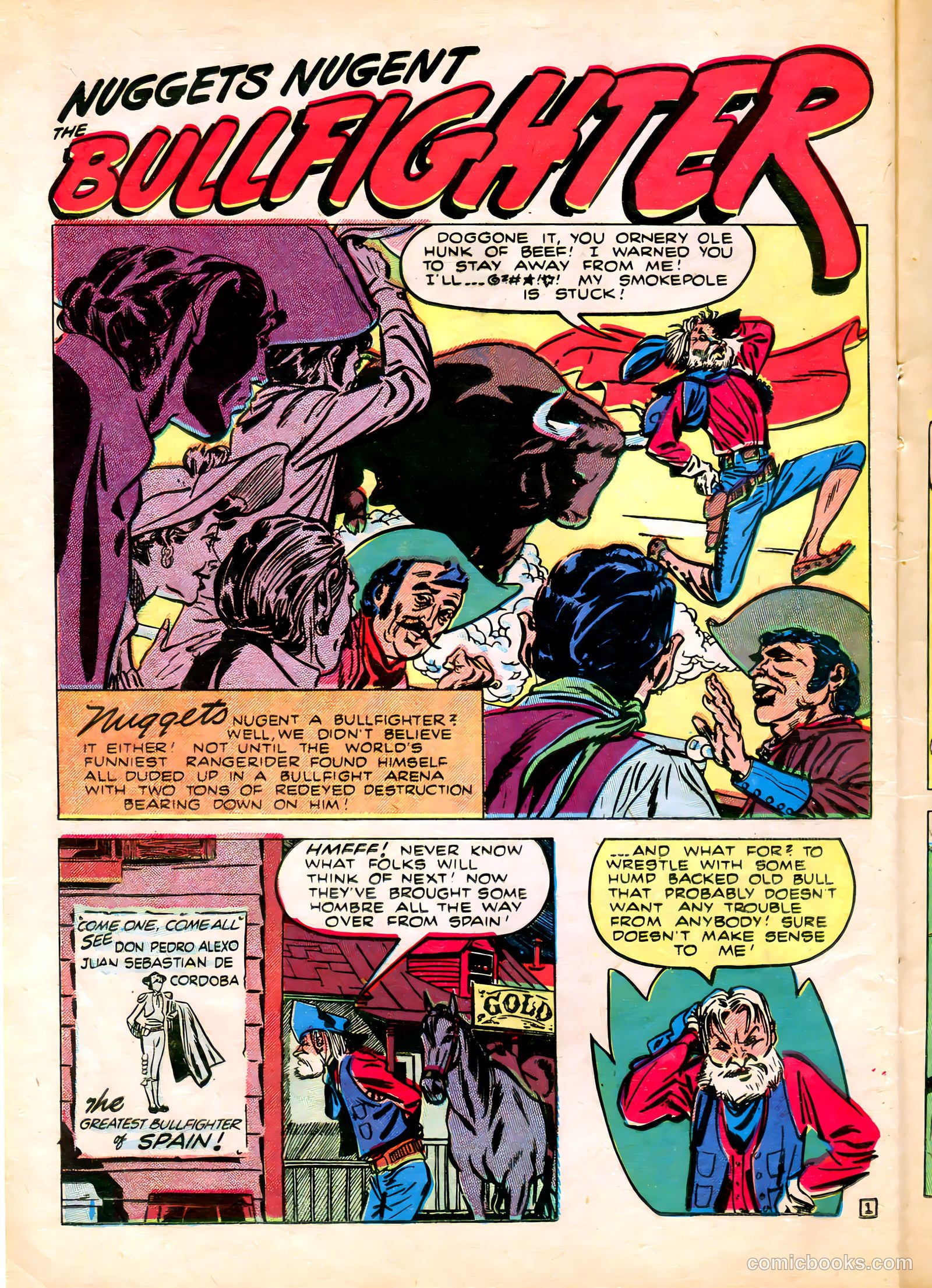 The Westerner Comics #25 (1950) — page 16 of 52