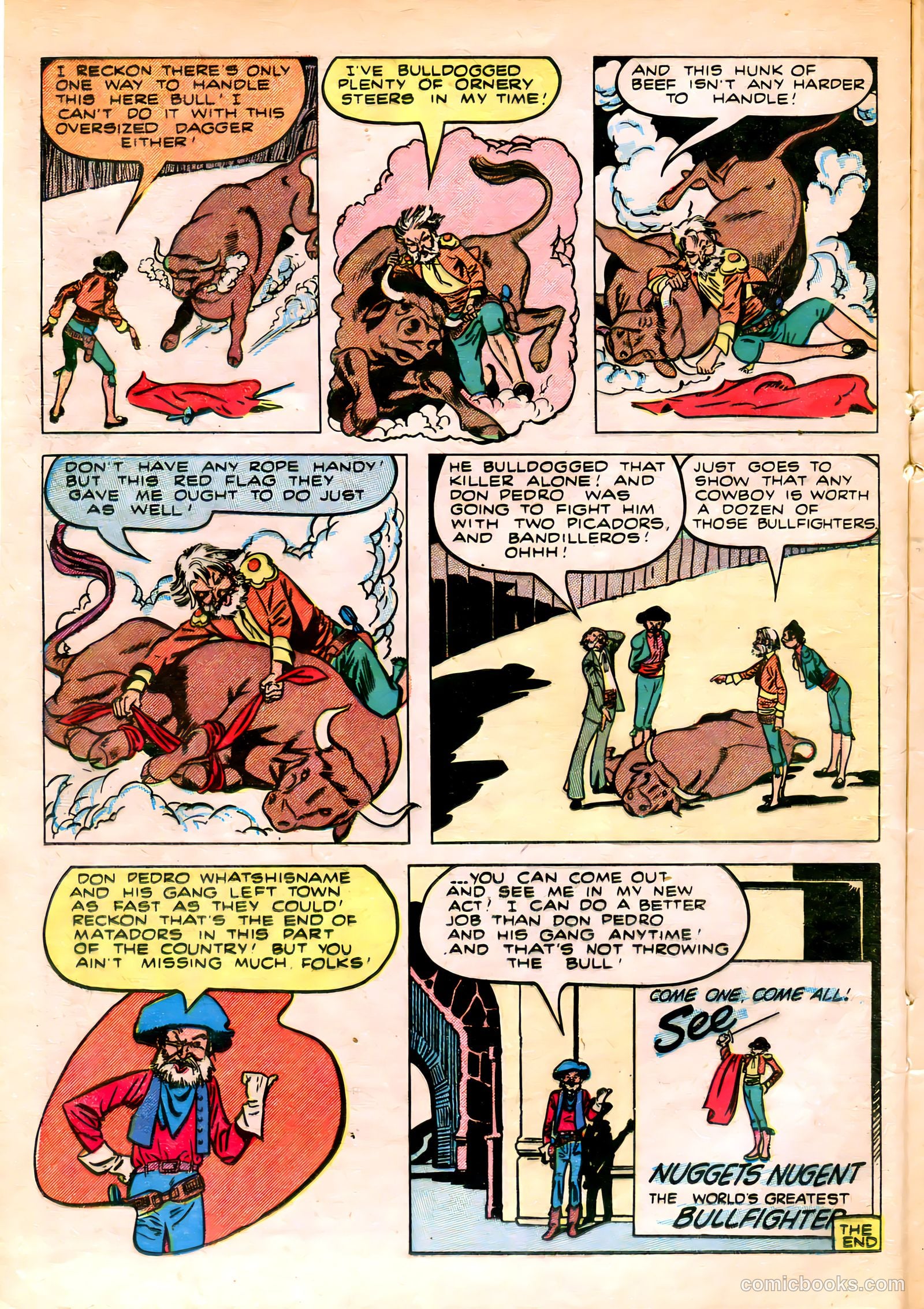 The Westerner Comics #25 (1950) — page 22 of 52