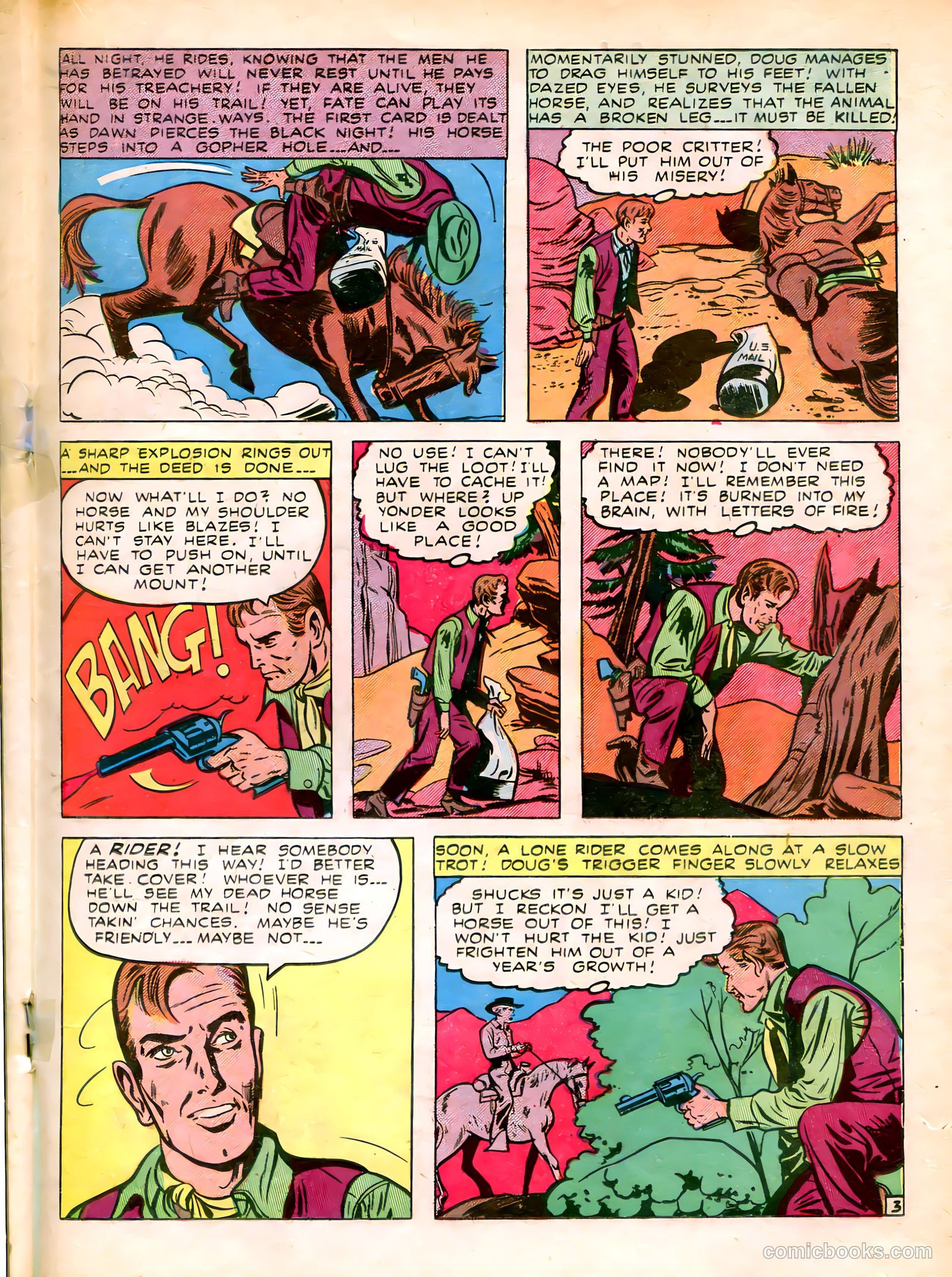 The Westerner Comics #25 (1950) — page 27 of 52