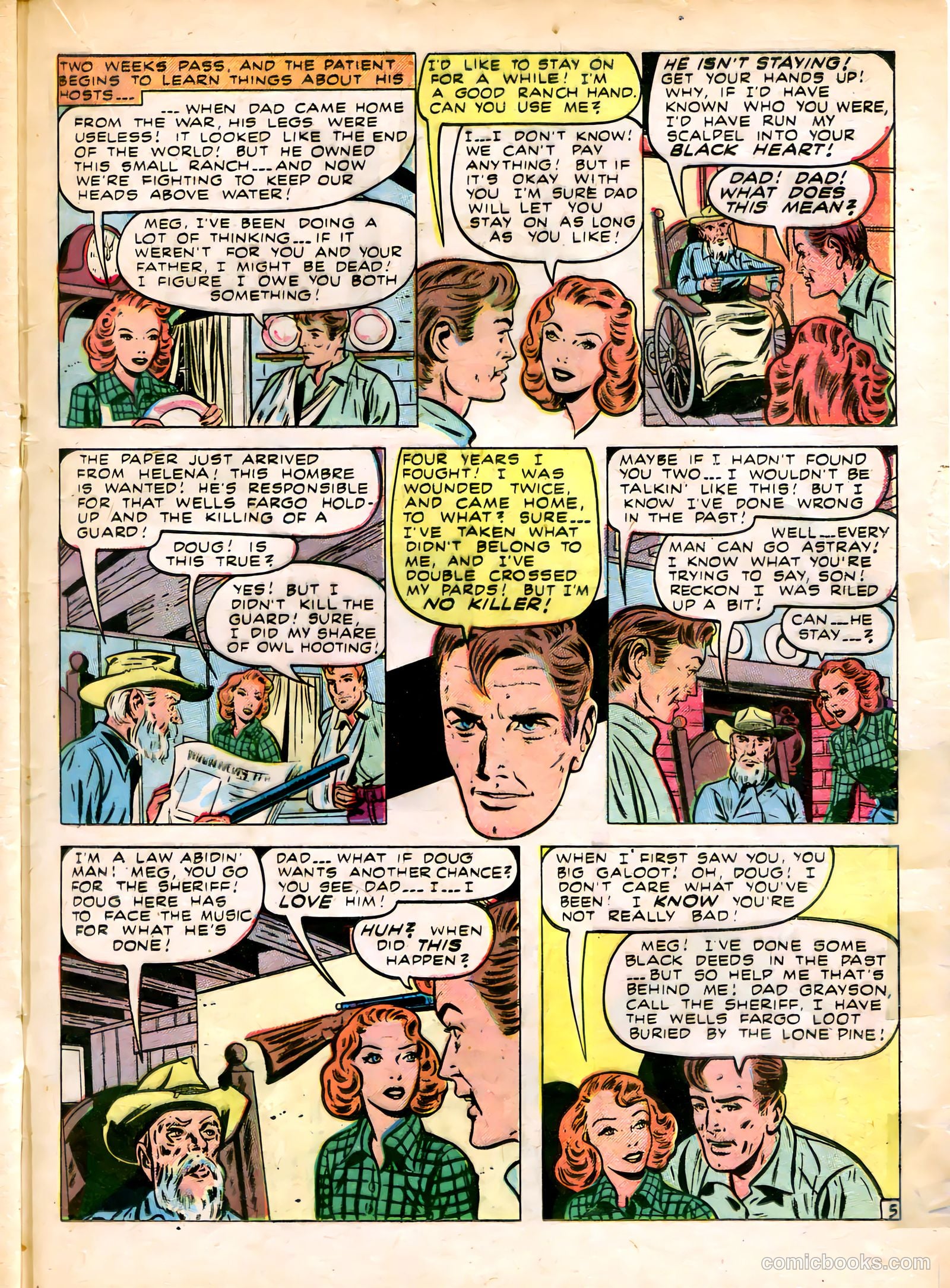The Westerner Comics #25 (1950) — page 29 of 52