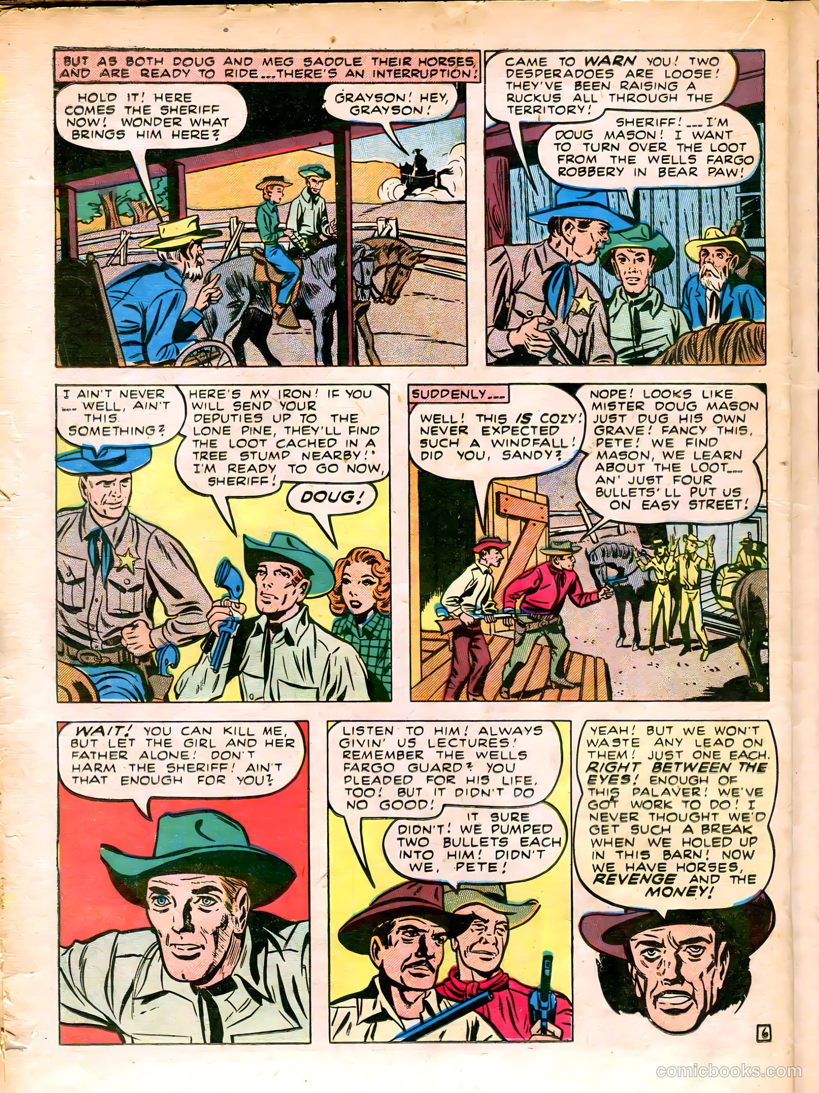 The Westerner Comics #25 (1950) — page 30 of 52