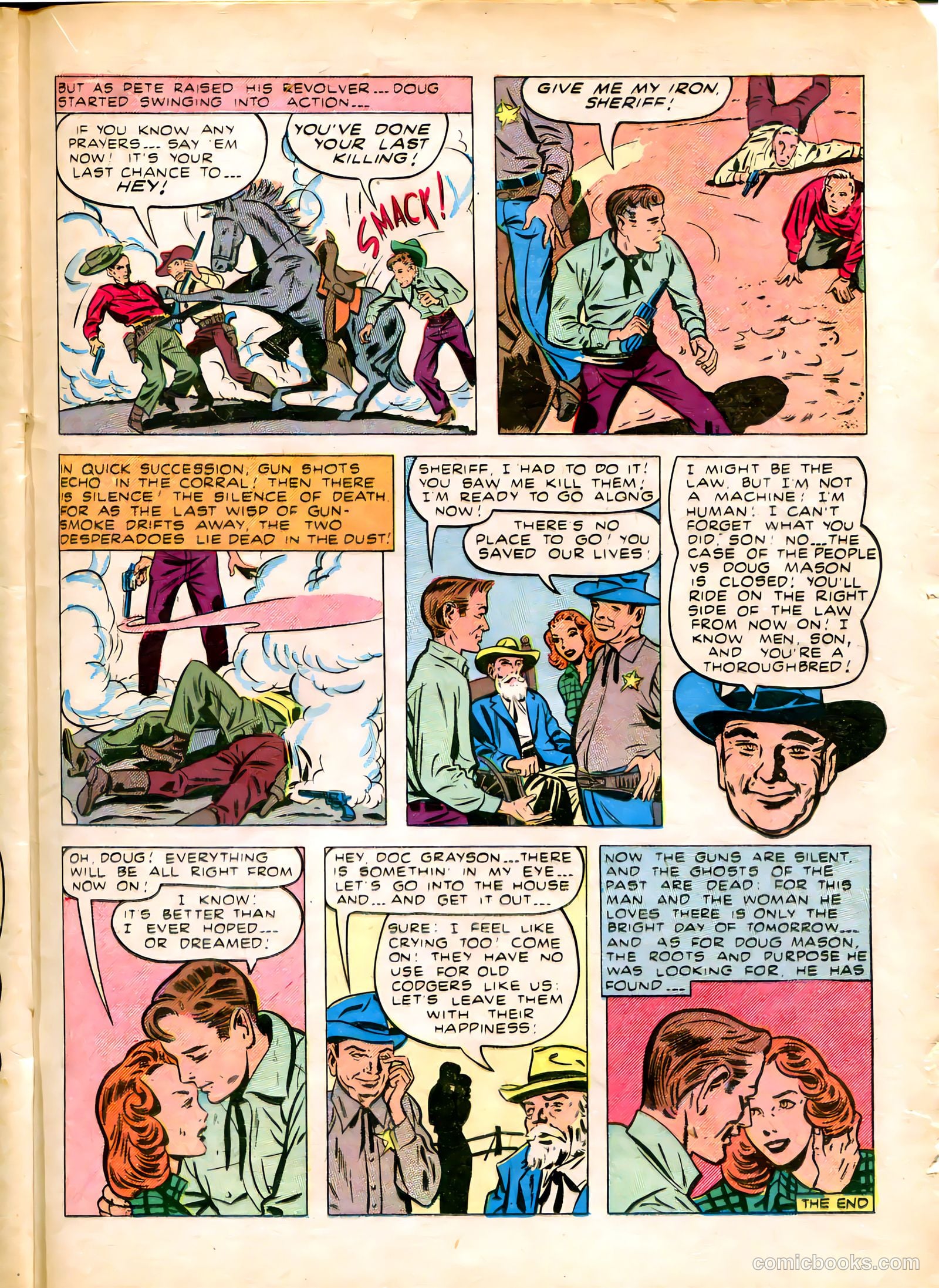 The Westerner Comics #25 (1950) — page 31 of 52