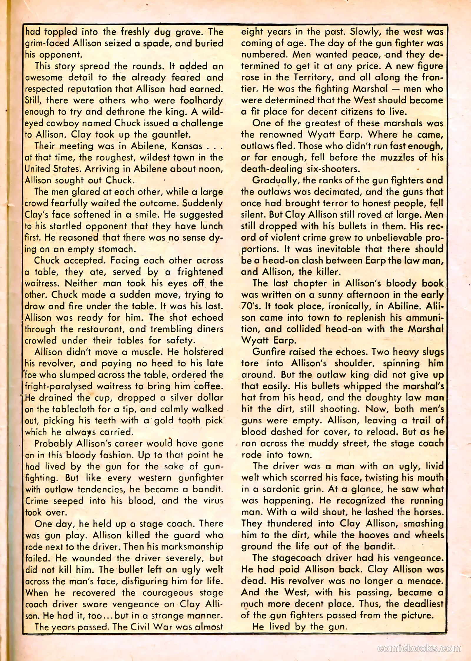 The Westerner Comics #25 (1950) — page 33 of 52