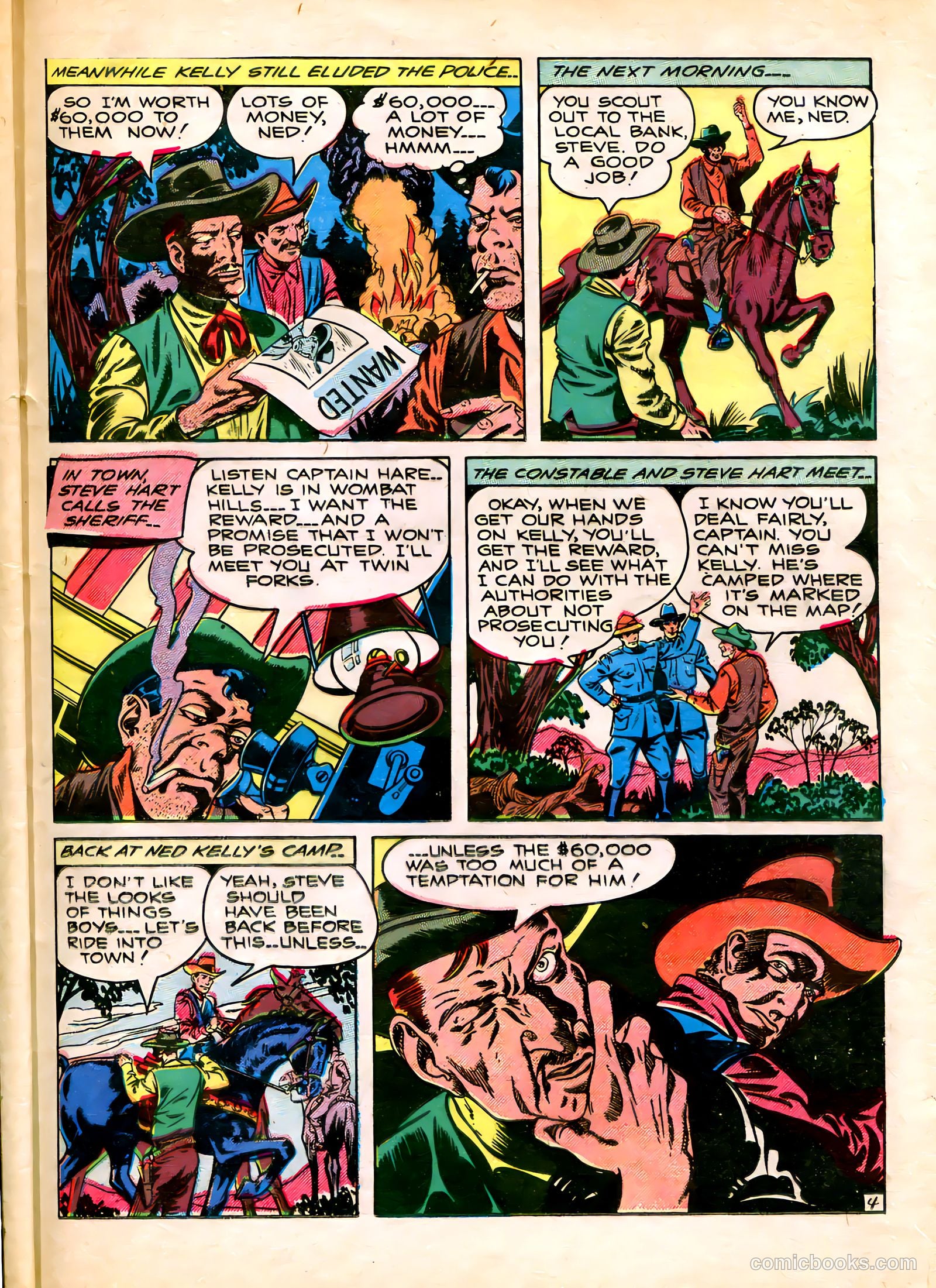 The Westerner Comics #25 (1950) — page 37 of 52