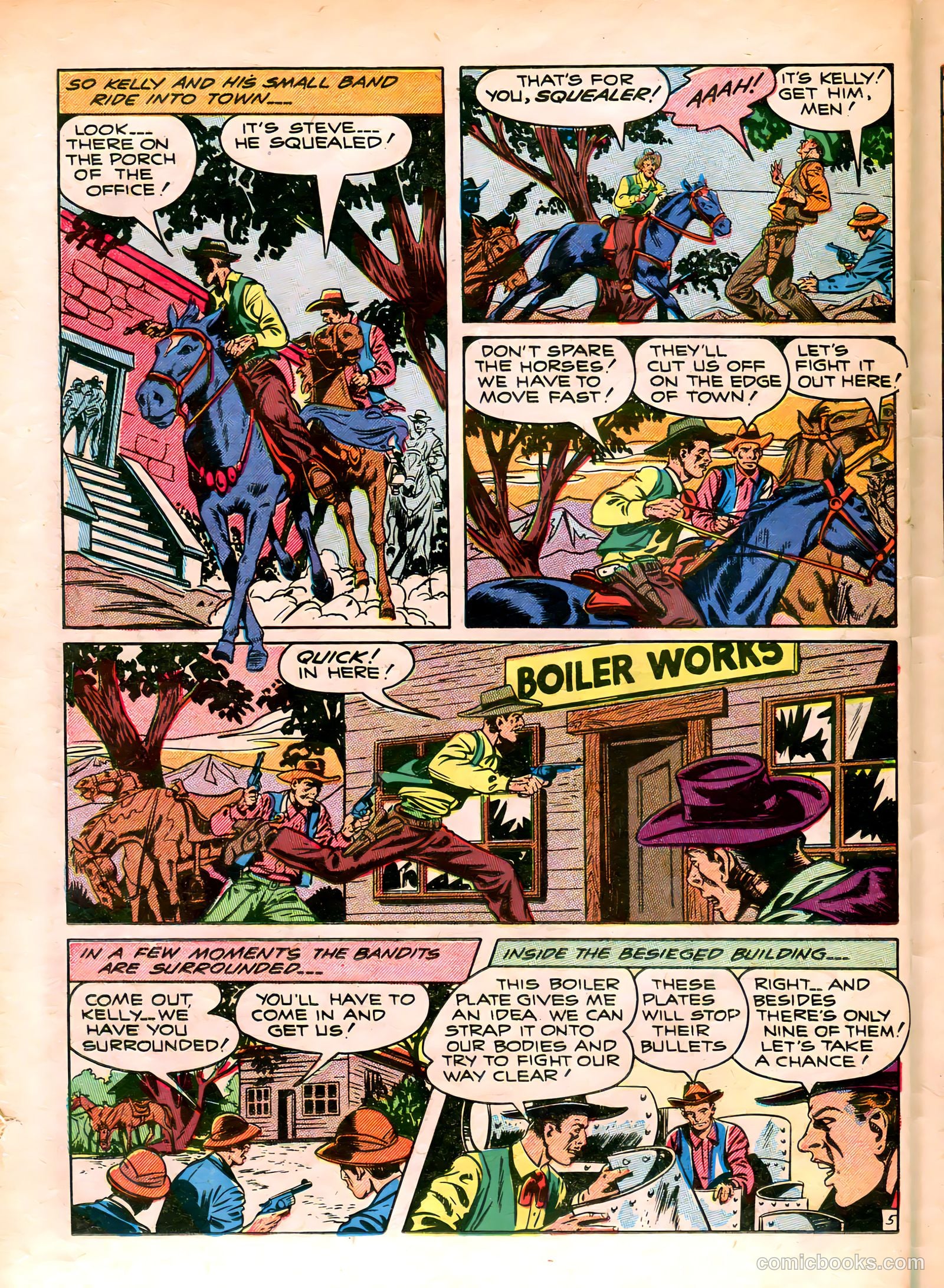 The Westerner Comics #25 (1950) — page 38 of 52