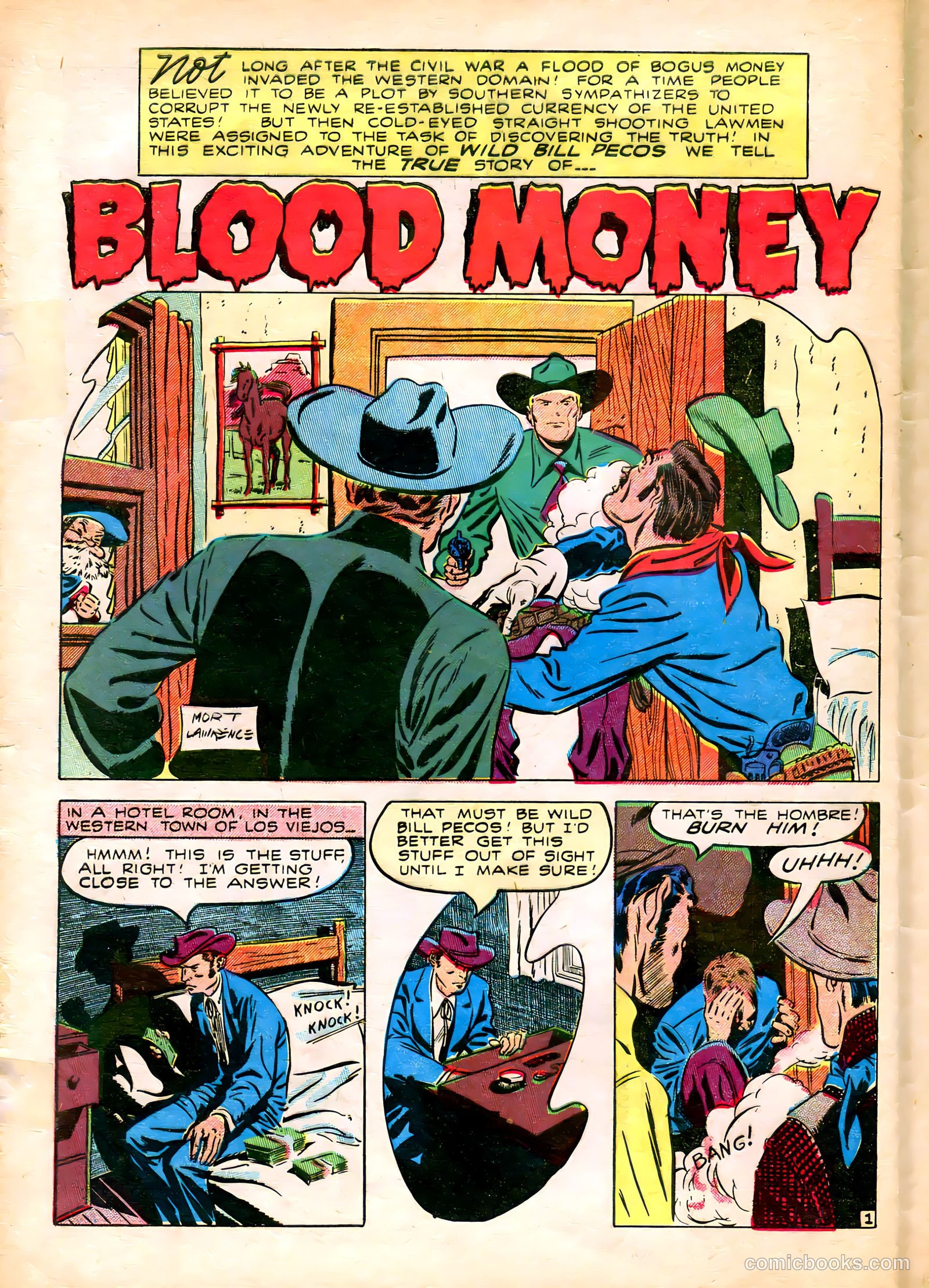 The Westerner Comics #25 (1950) — page 40 of 52