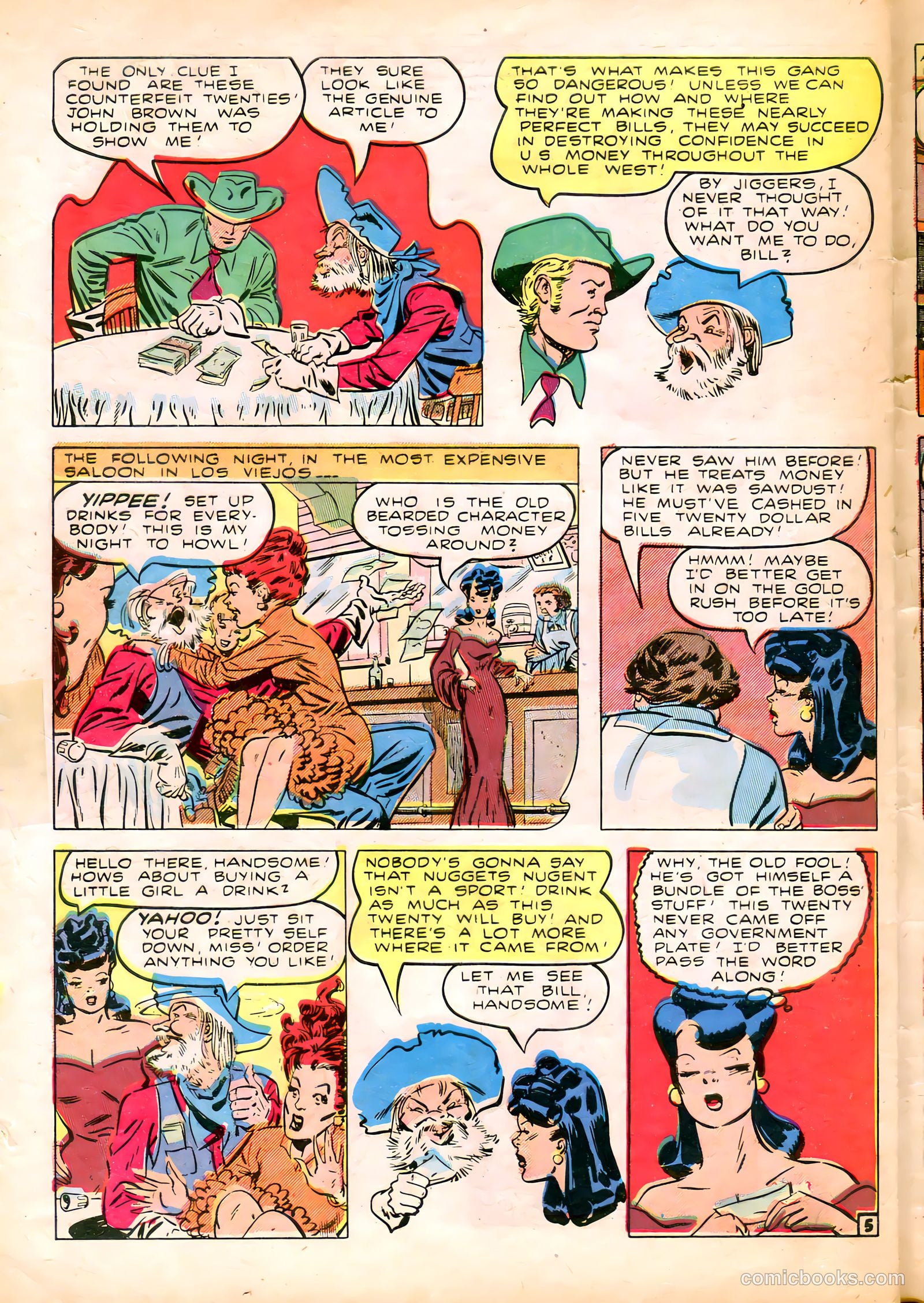 The Westerner Comics #25 (1950) — page 44 of 52