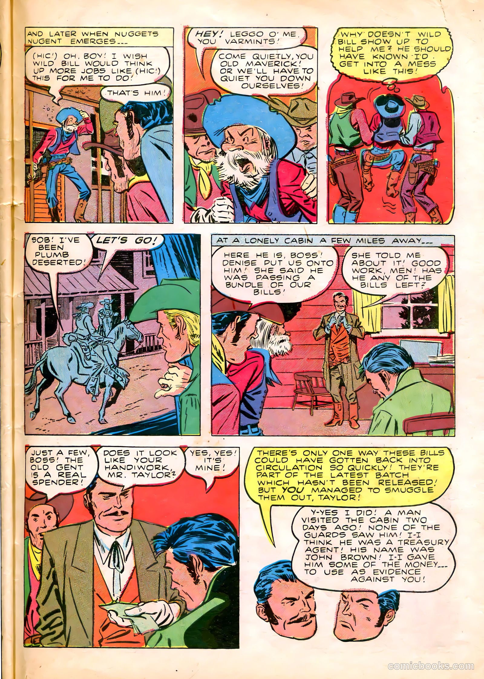 The Westerner Comics #25 (1950) — page 45 of 52