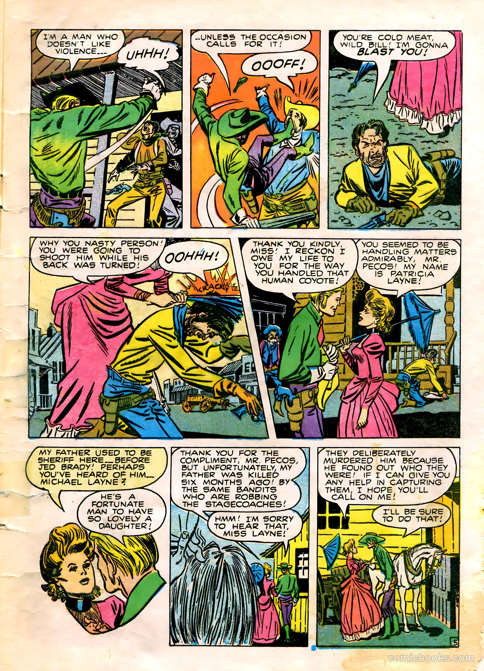 The Westerner Comics #26 (1950) — page 7 of 52