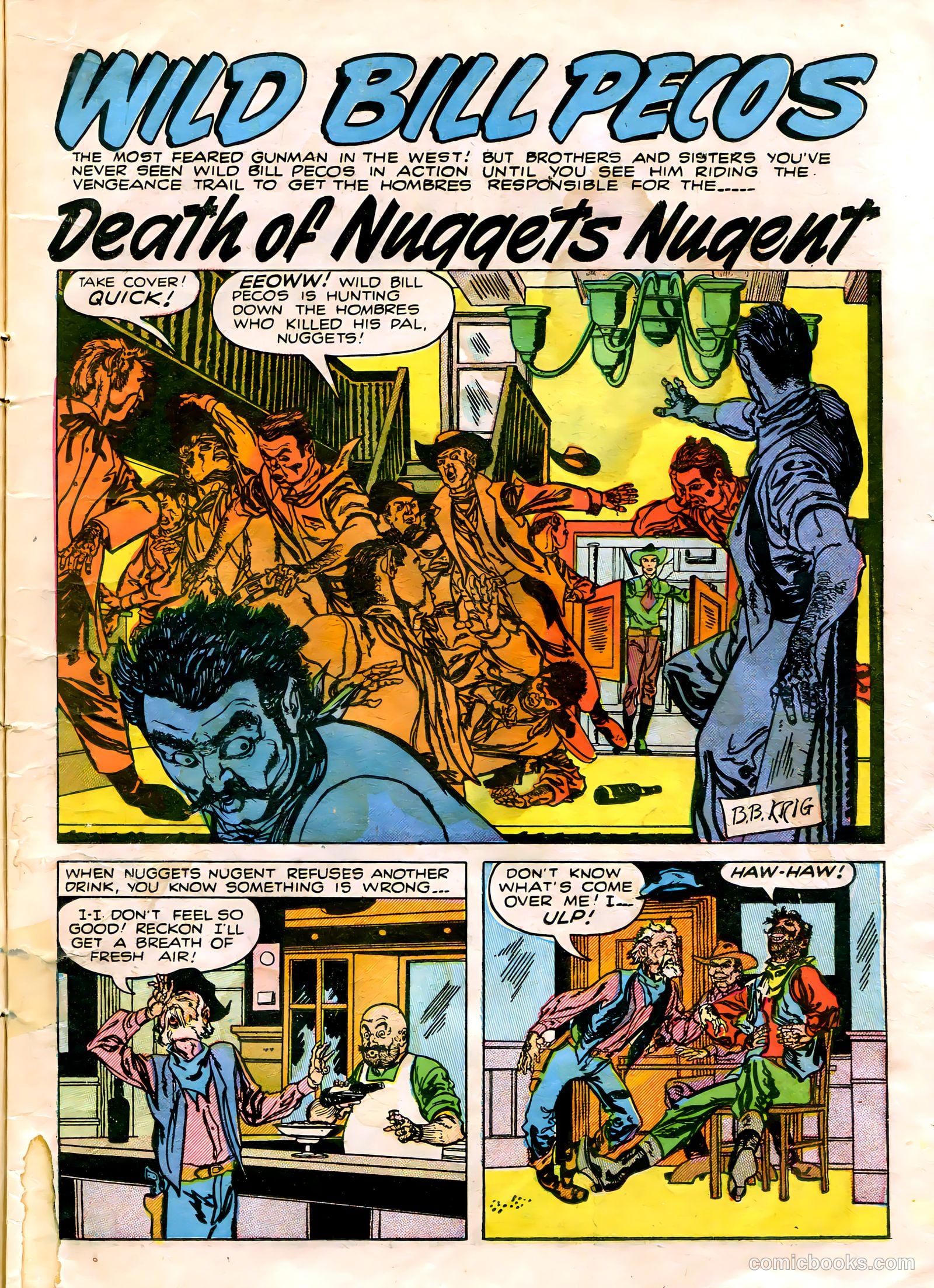 The Westerner Comics #26 (1950) — page 15 of 52