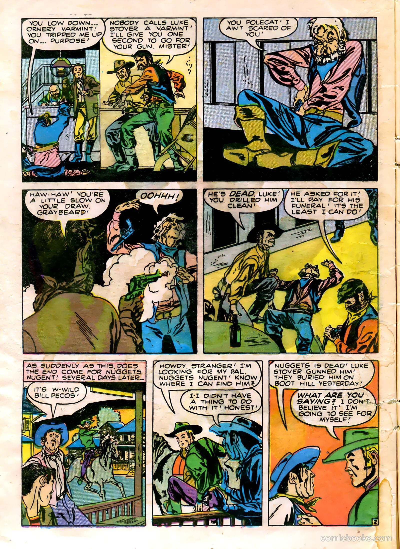 The Westerner Comics #26 (1950) — page 16 of 52