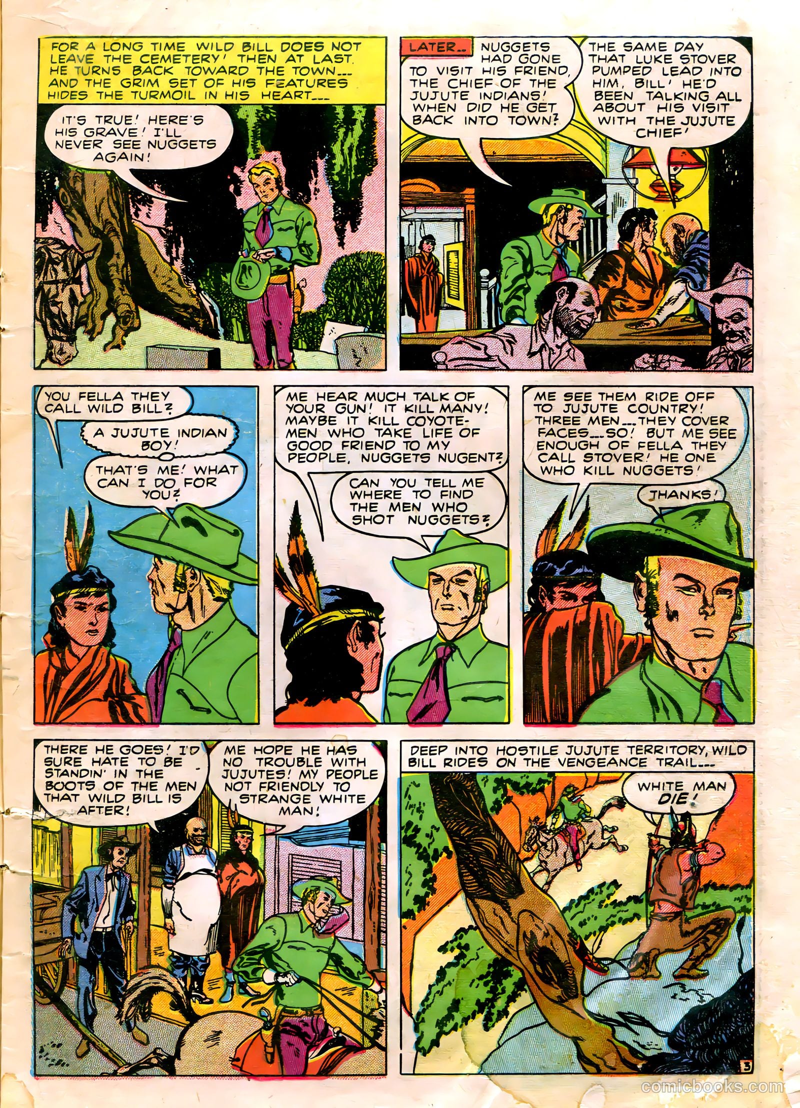The Westerner Comics #26 (1950) — page 17 of 52