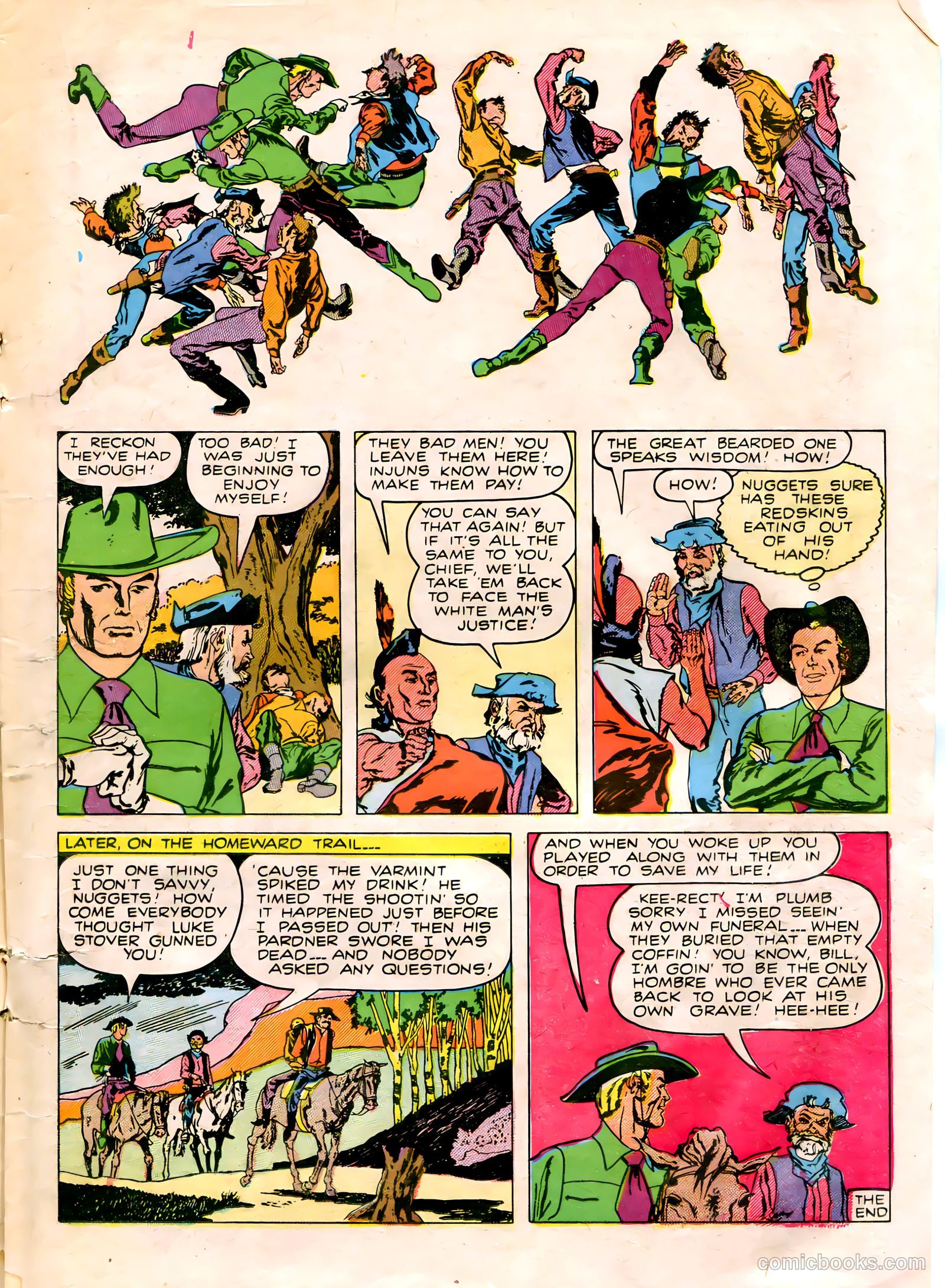 The Westerner Comics #26 (1950) — page 21 of 52