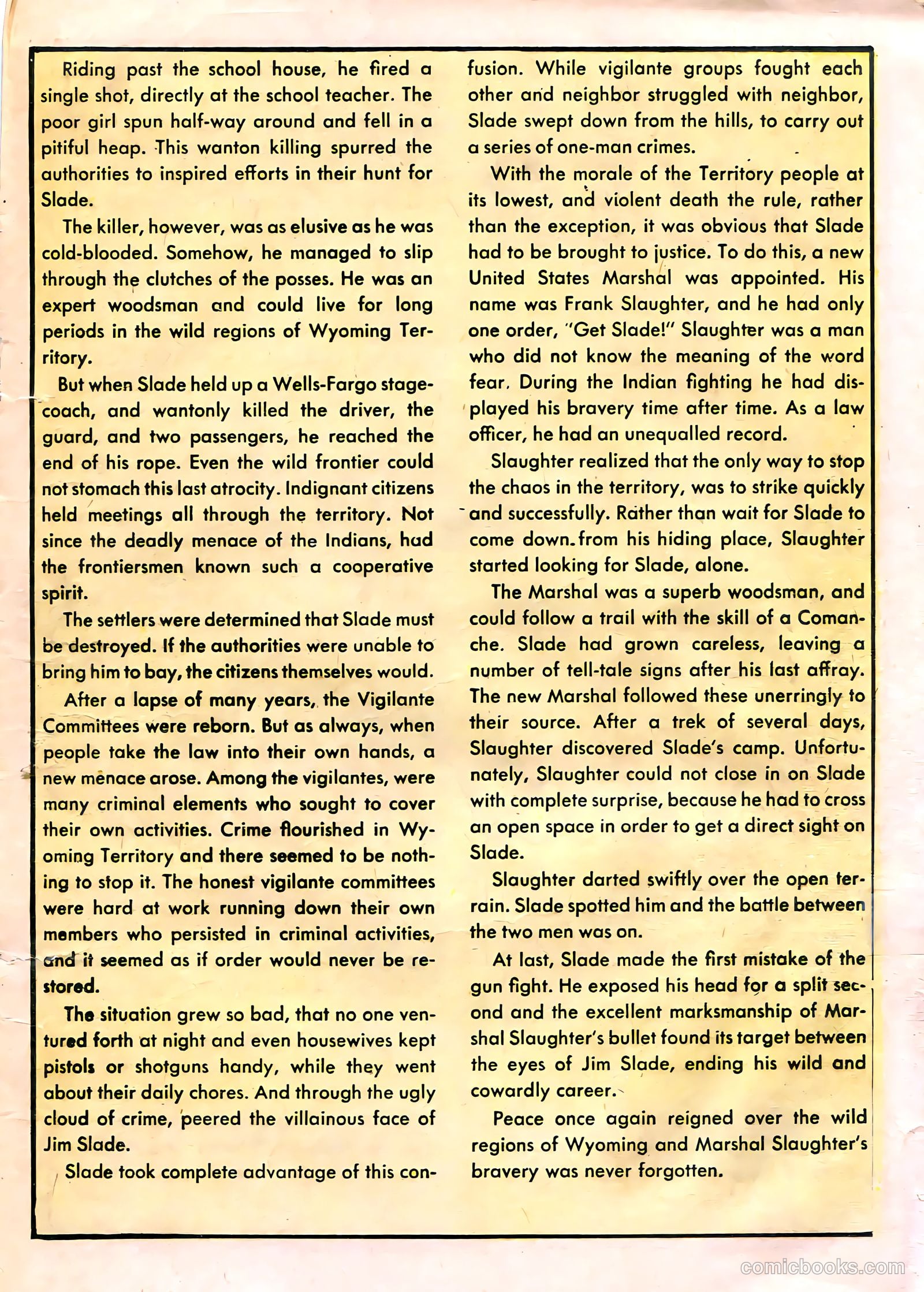 The Westerner Comics #26 (1950) — page 23 of 52