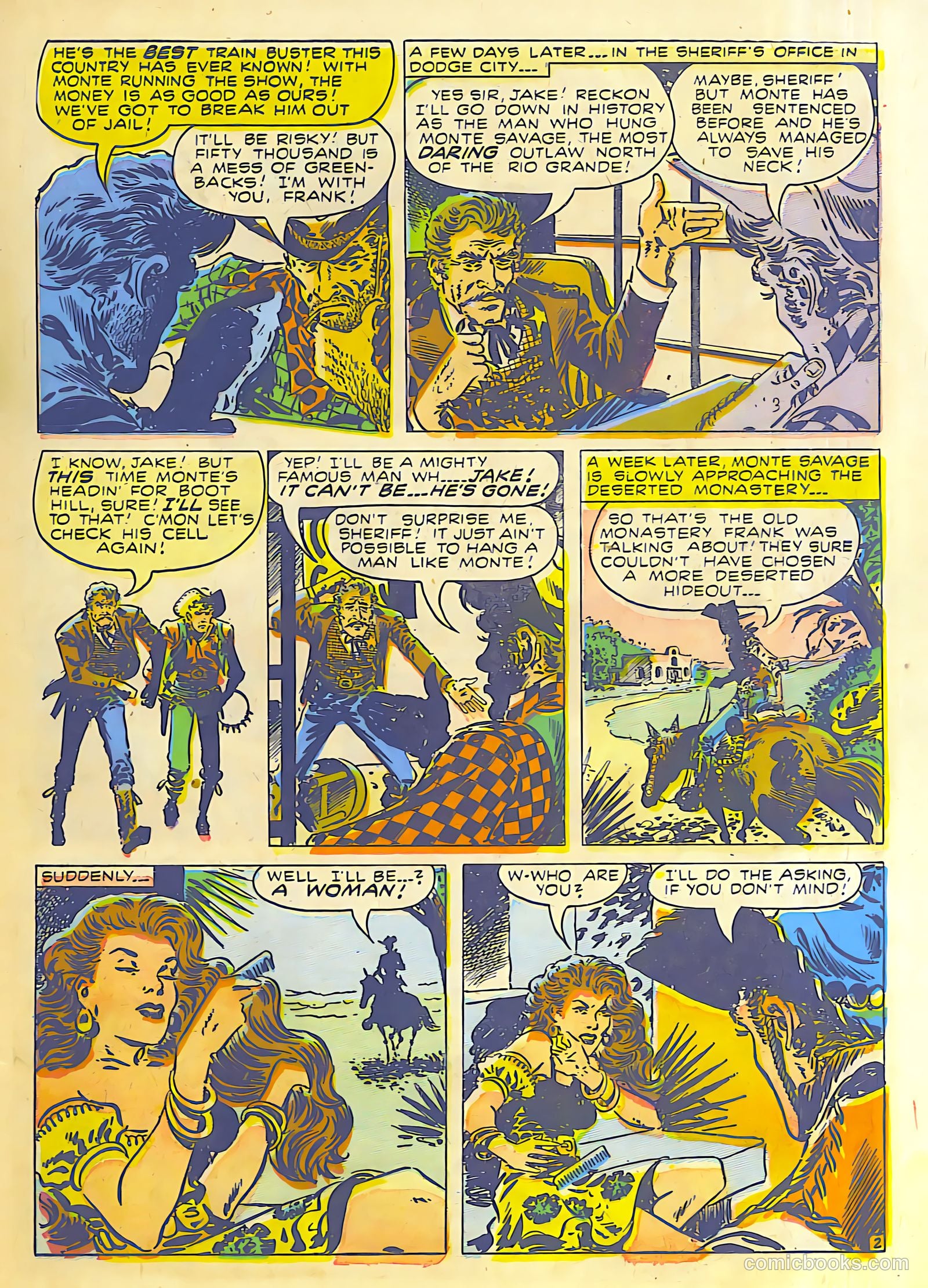 The Westerner Comics #26 (1950) — page 25 of 52