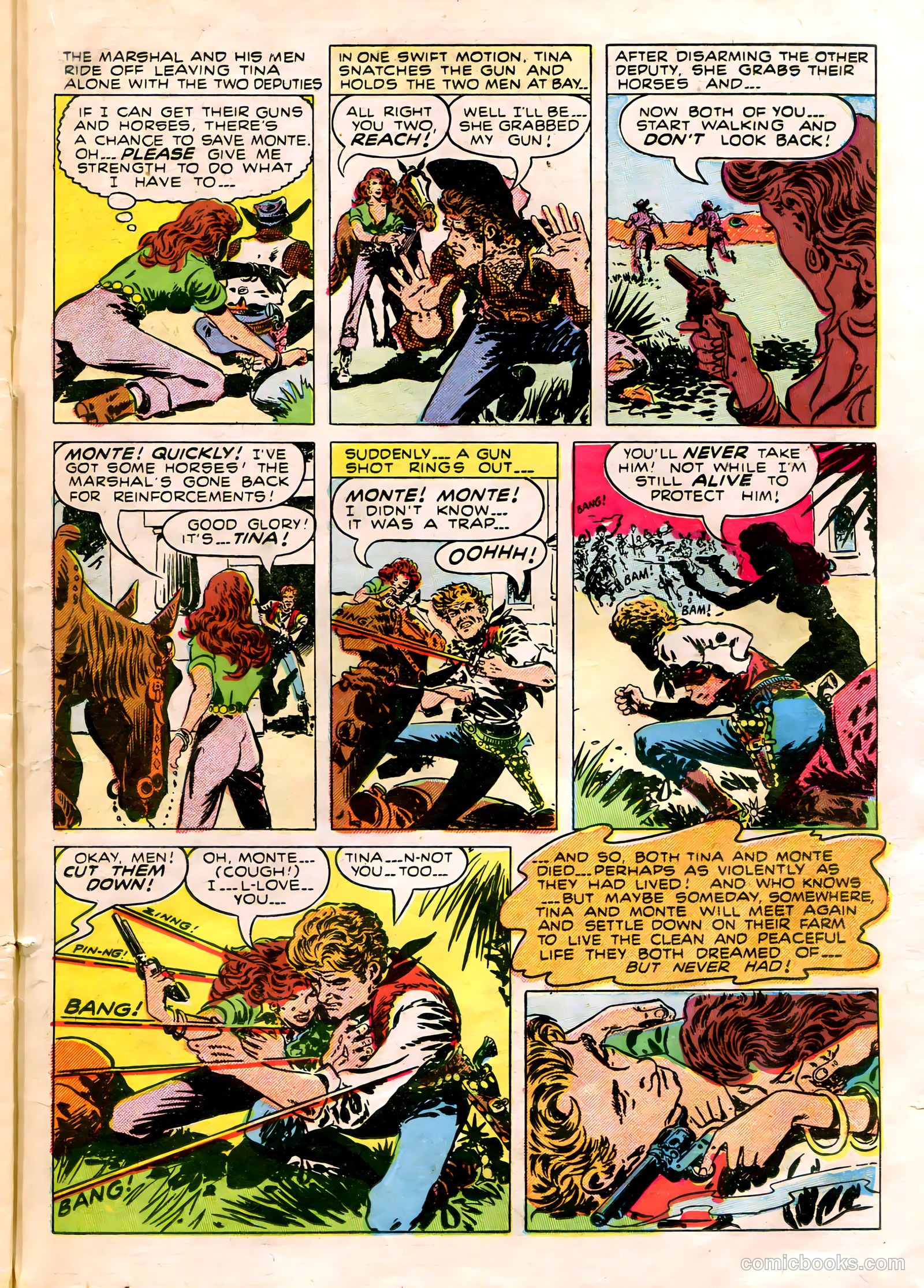 The Westerner Comics #26 (1950) — page 33 of 52