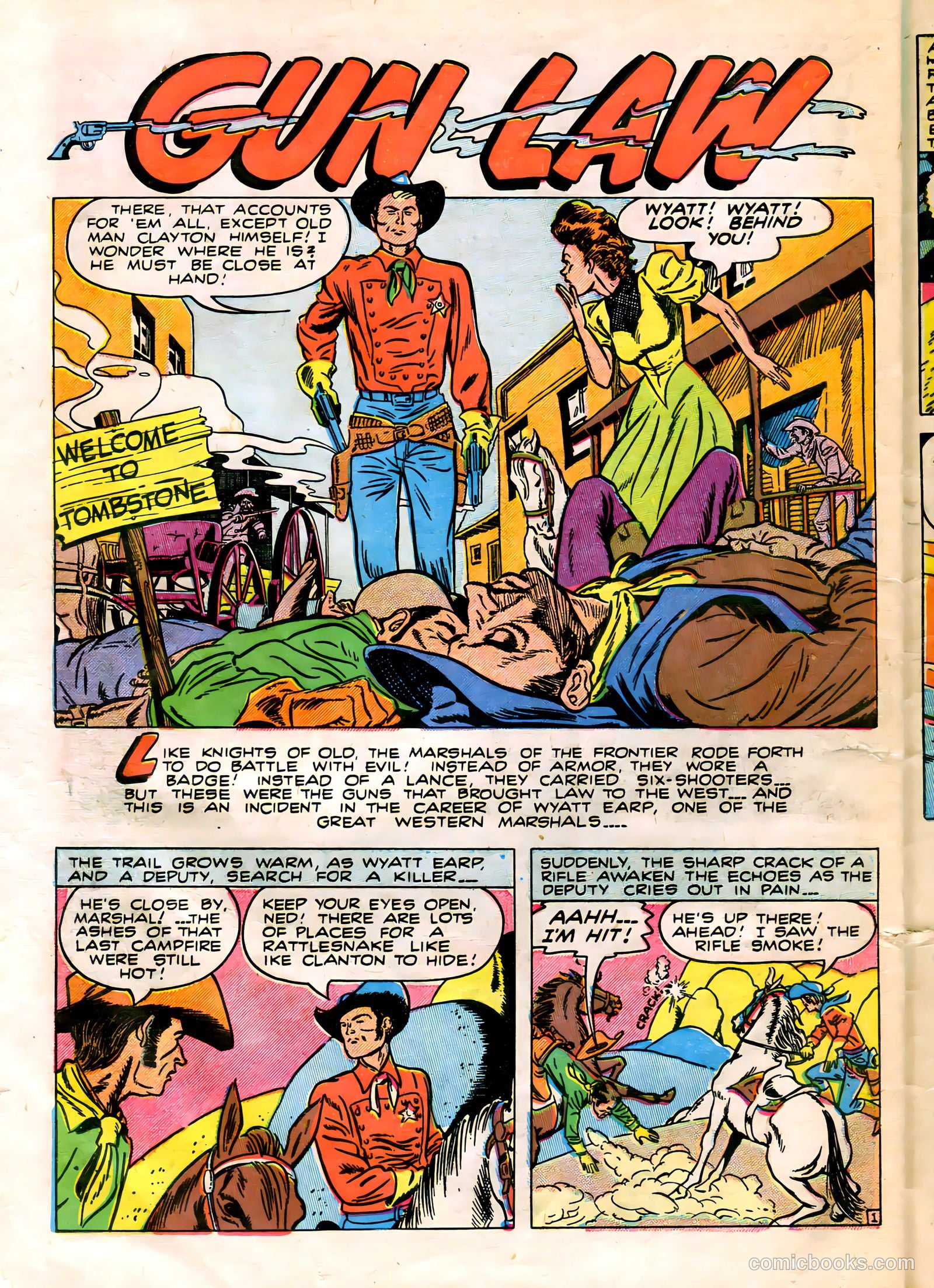 The Westerner Comics #26 (1950) — page 36 of 52