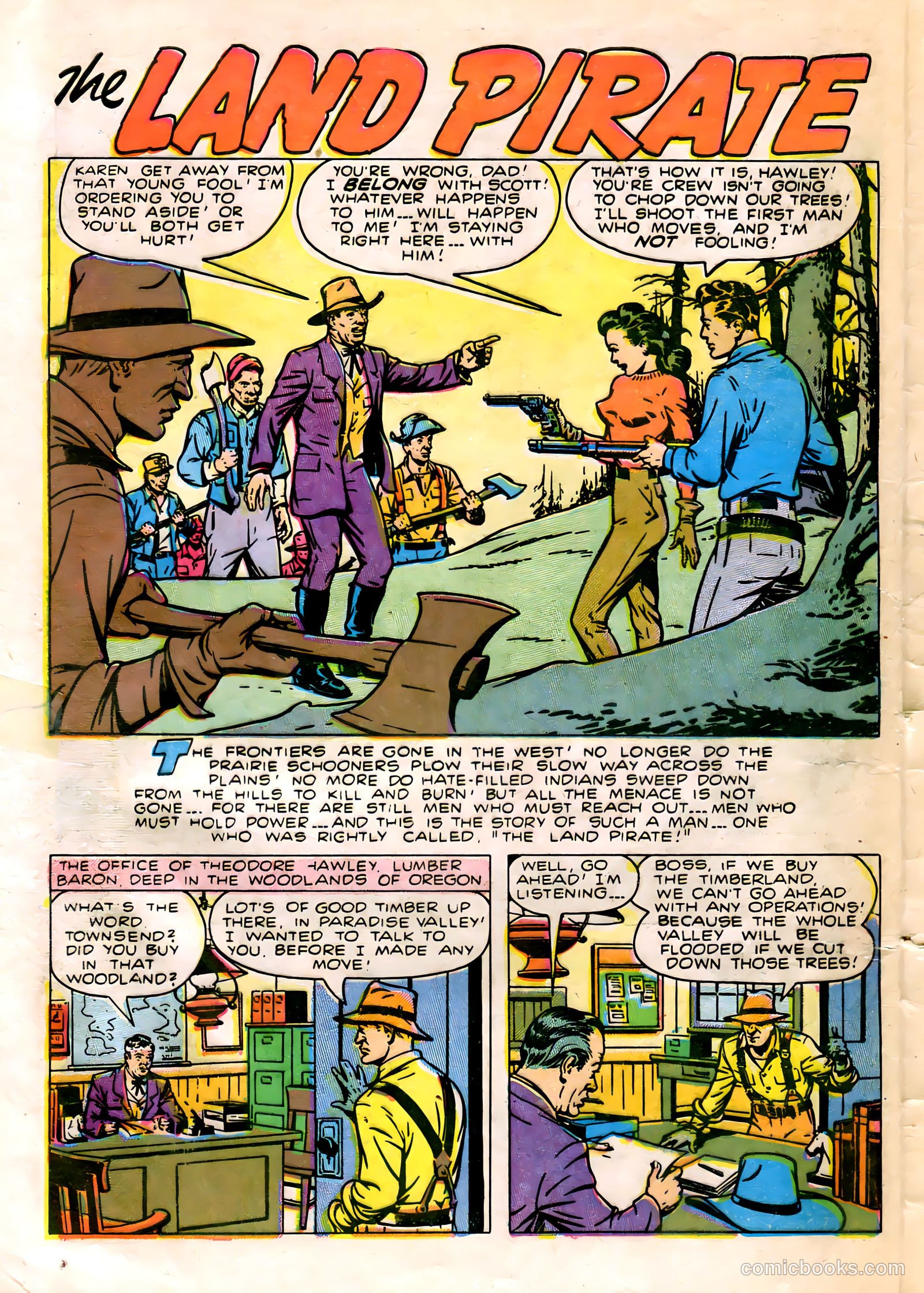 The Westerner Comics #26 (1950) — page 40 of 52