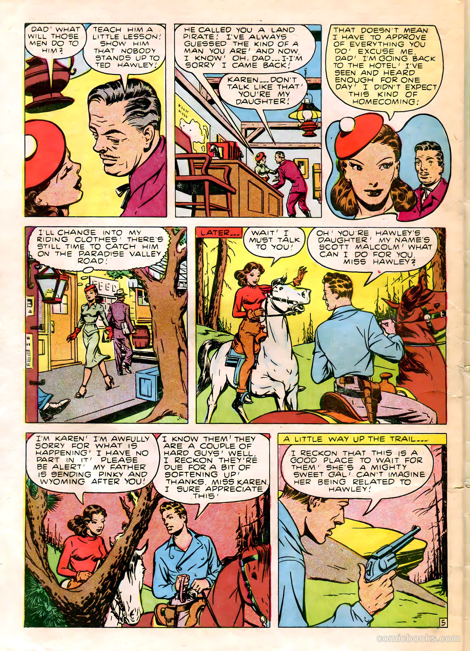 The Westerner Comics #26 (1950) — page 44 of 52