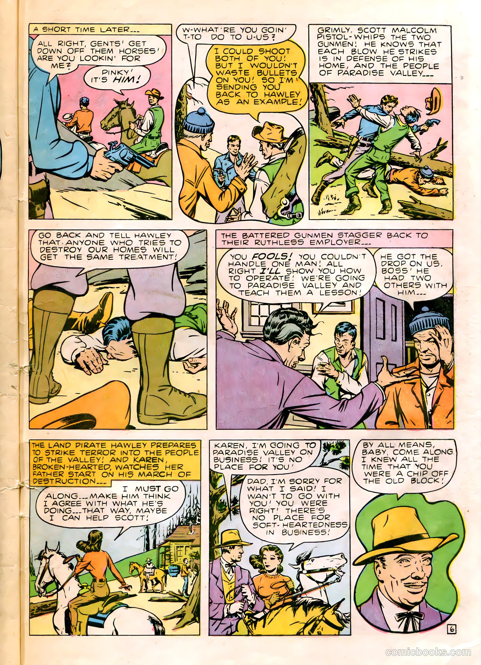 The Westerner Comics #26 (1950) — page 45 of 52