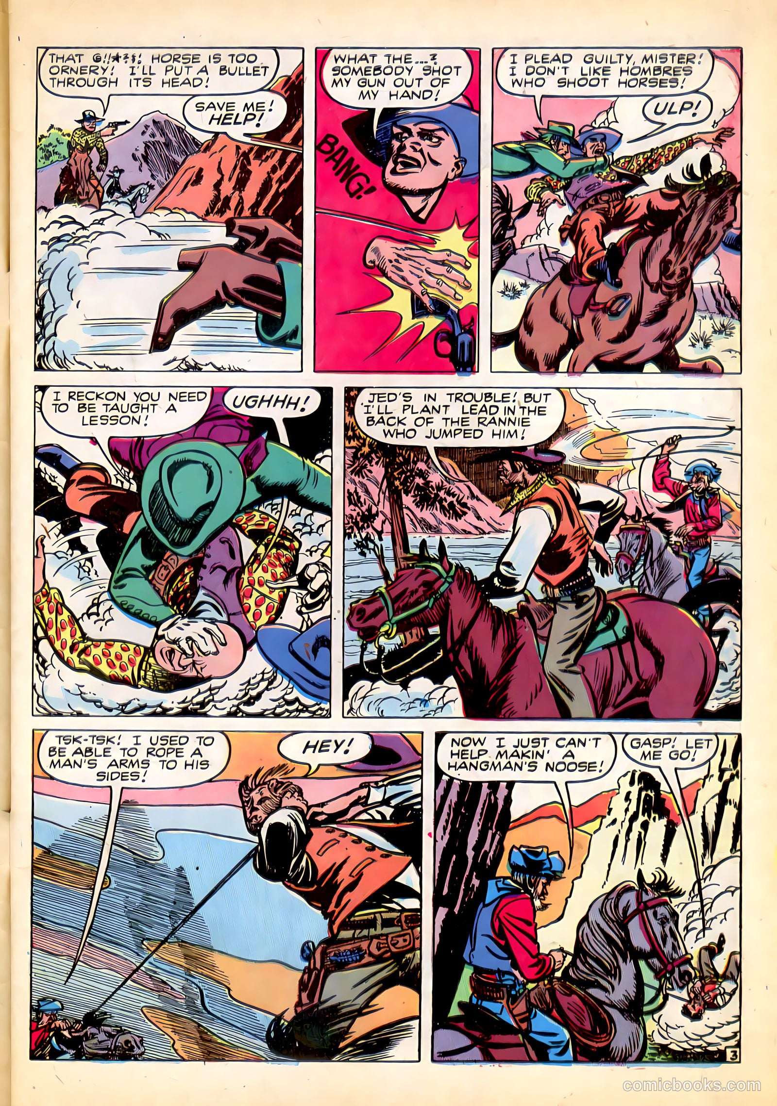 The Westerner Comics #27 (1950) — page 5 of 52