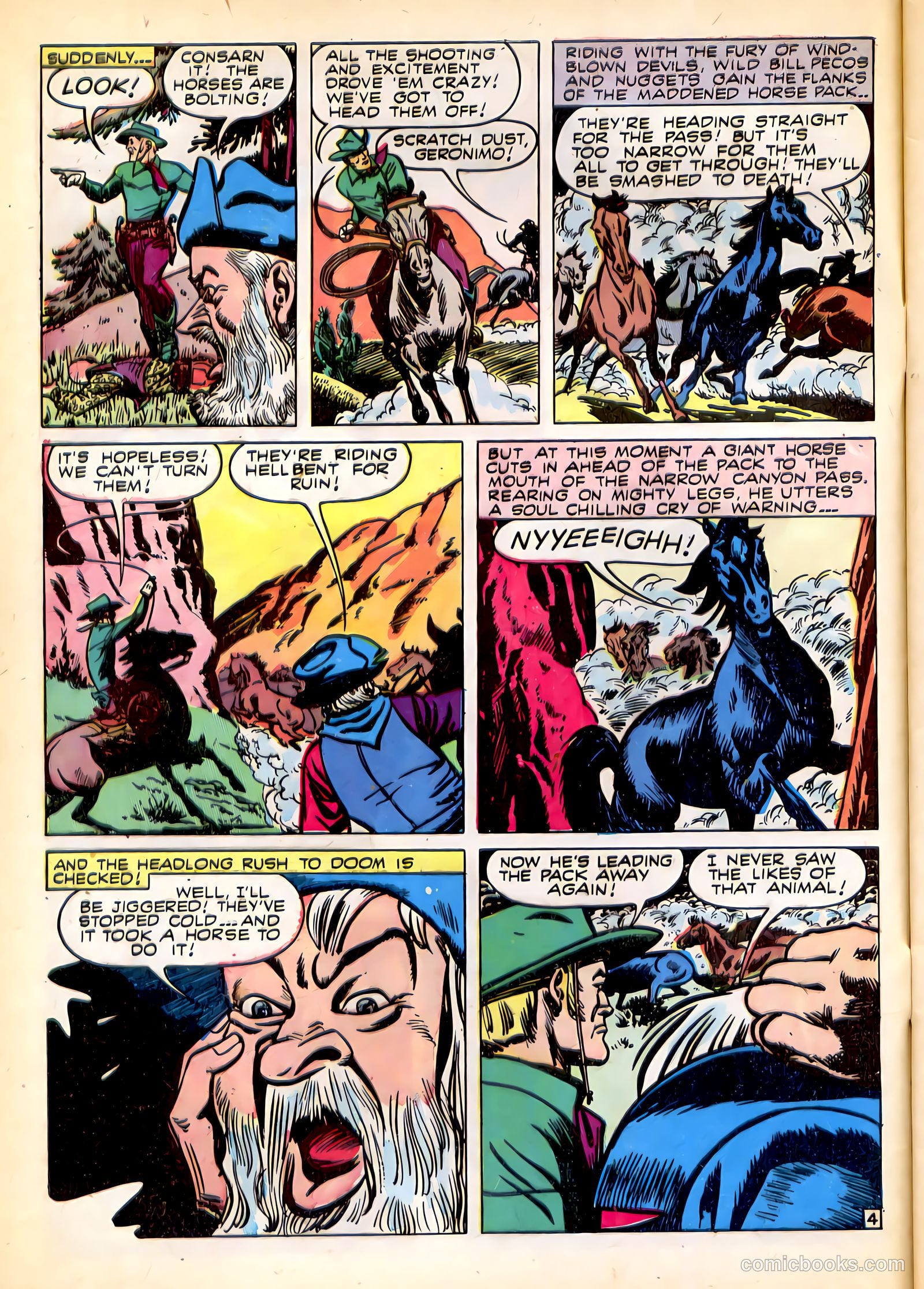 The Westerner Comics #27 (1950) — page 6 of 52