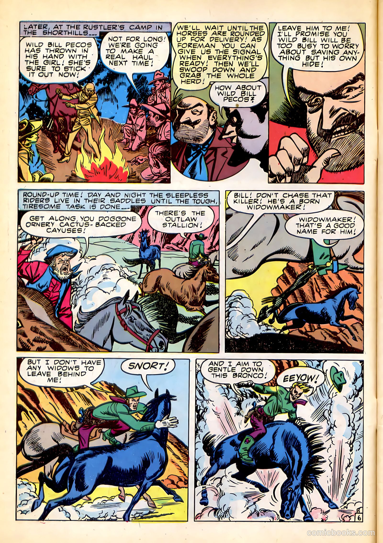The Westerner Comics #27 (1950) — page 8 of 52