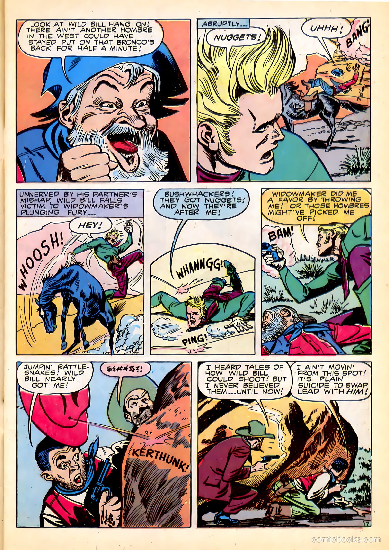 The Westerner Comics #27 (1950) — page 9 of 52