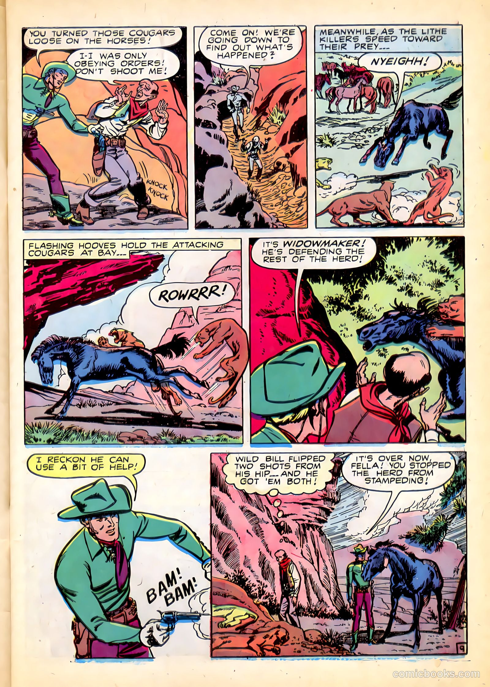 The Westerner Comics #27 (1950) — page 11 of 52