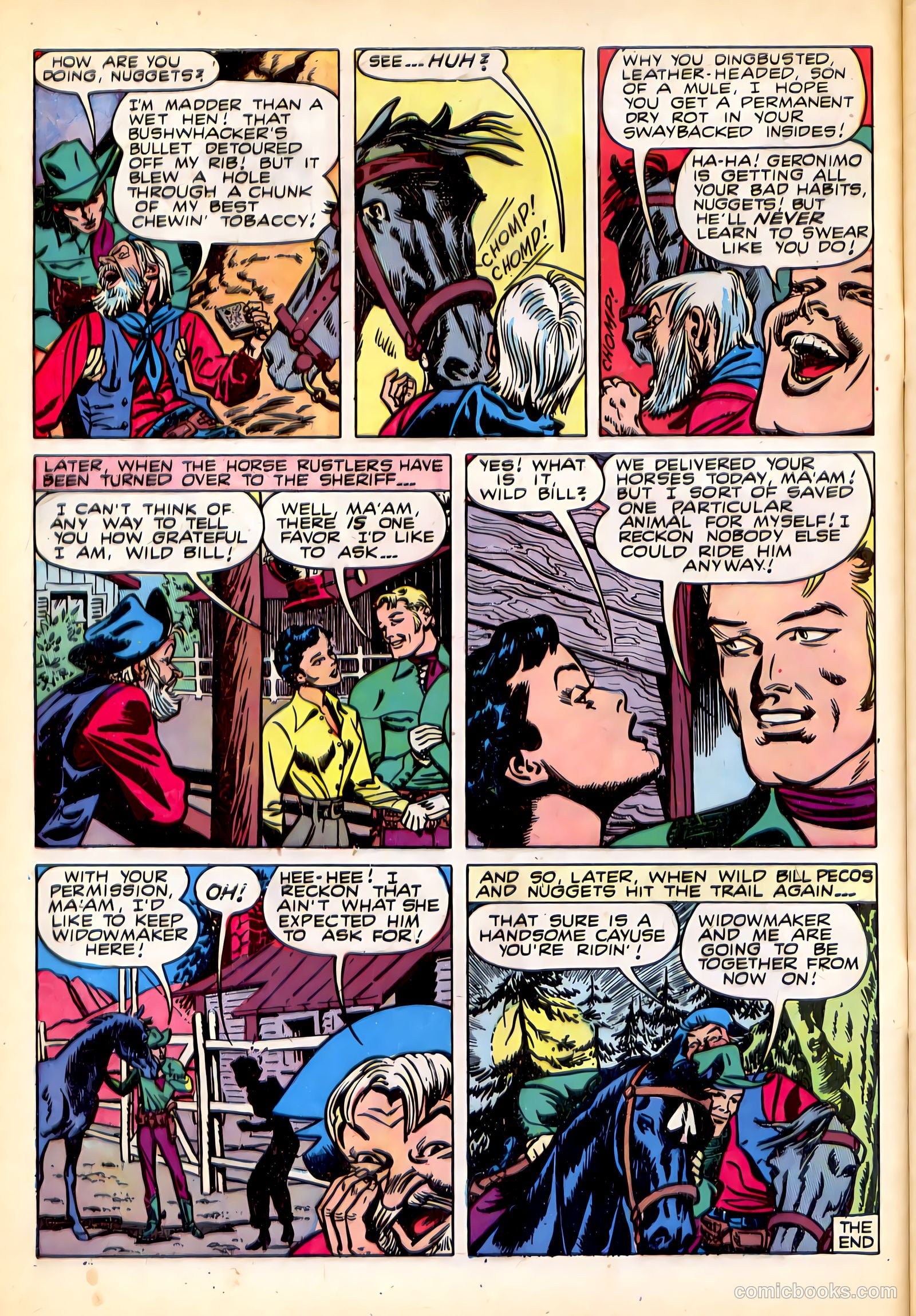 The Westerner Comics #27 (1950) — page 12 of 52