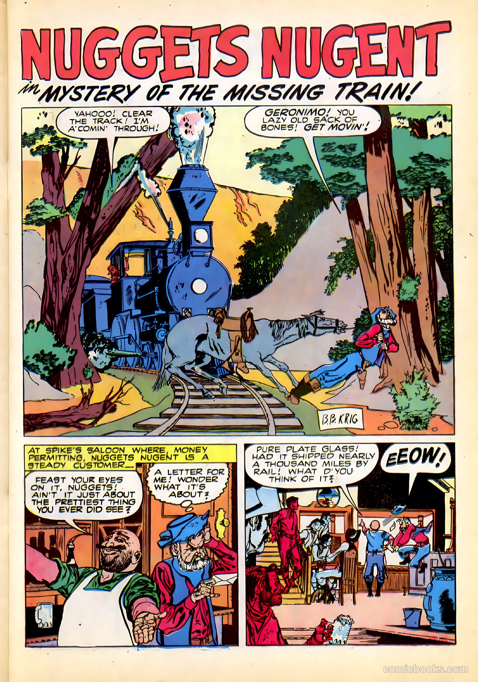 The Westerner Comics #27 (1950) — page 15 of 52