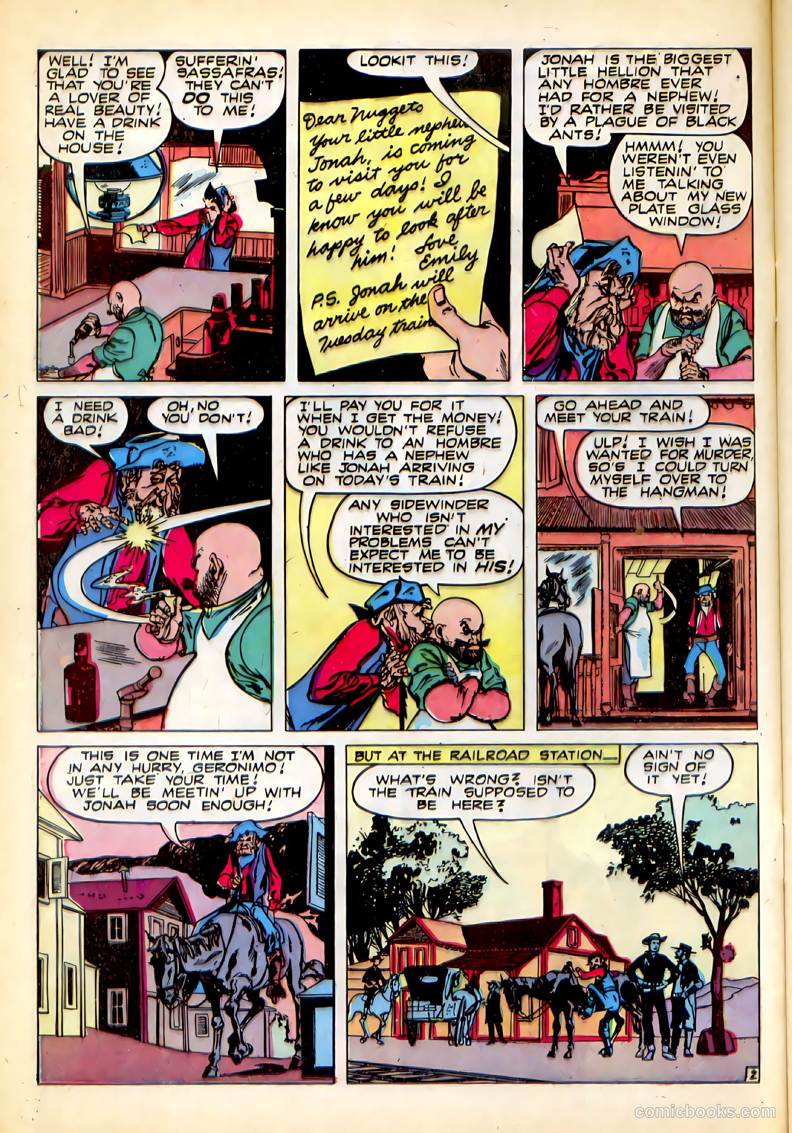 The Westerner Comics #27 (1950) — page 16 of 52