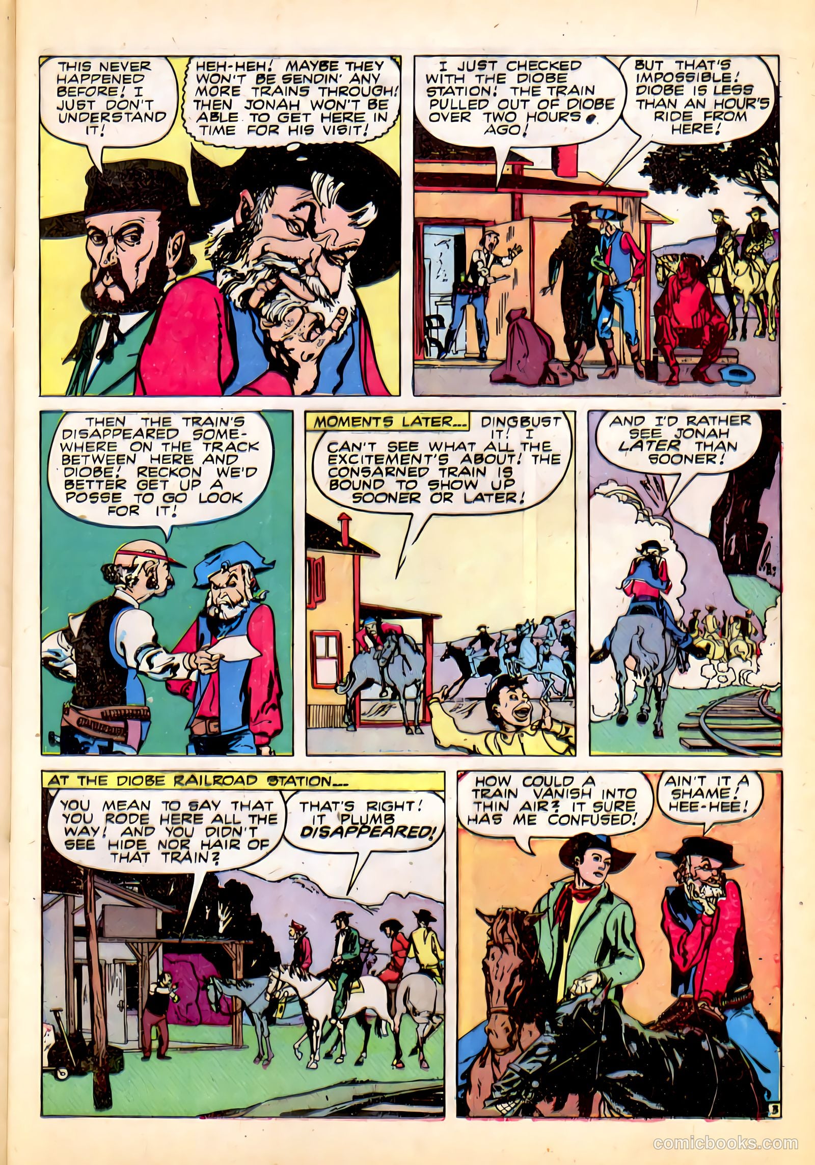 The Westerner Comics #27 (1950) — page 17 of 52