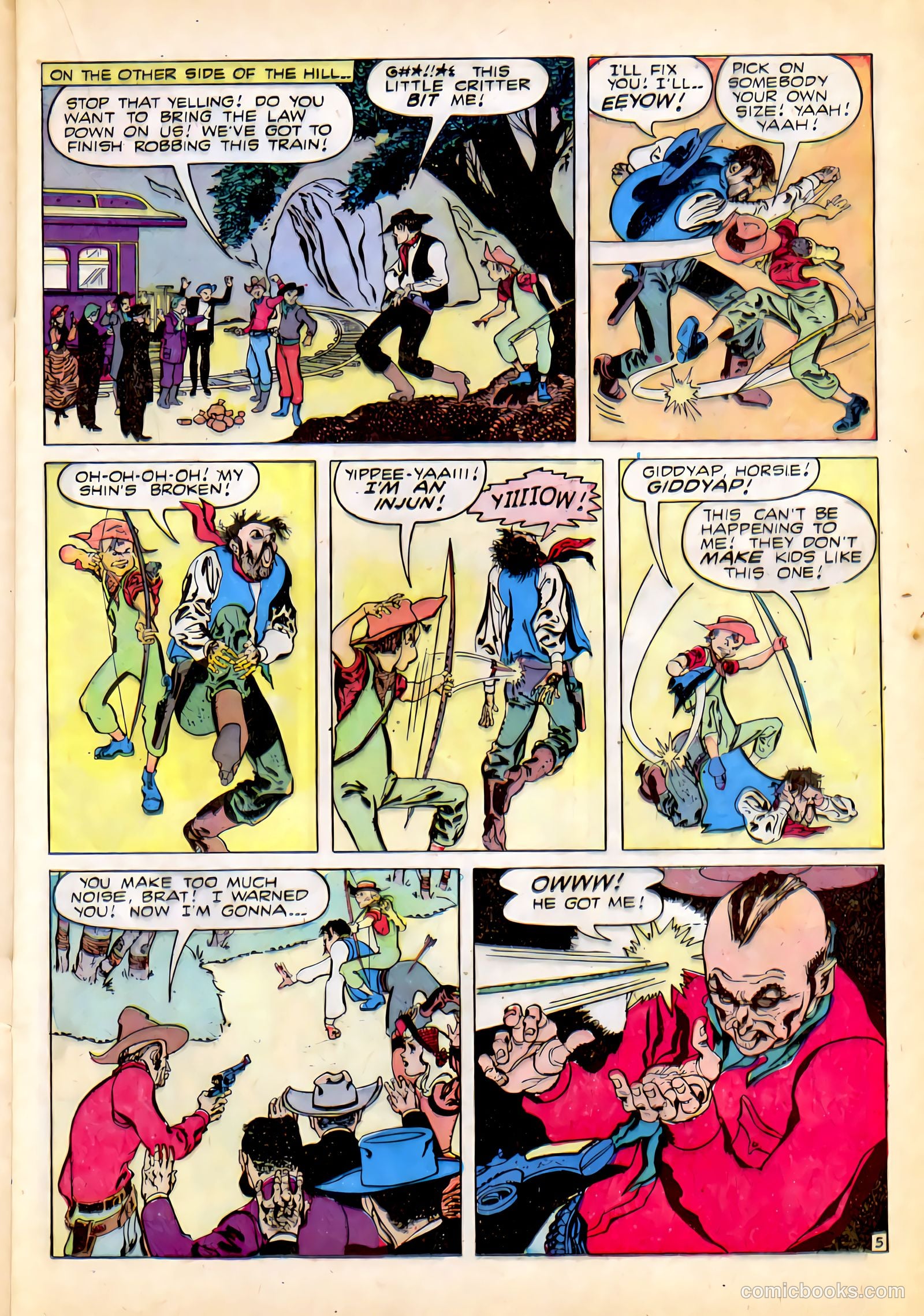 The Westerner Comics #27 (1950) — page 19 of 52