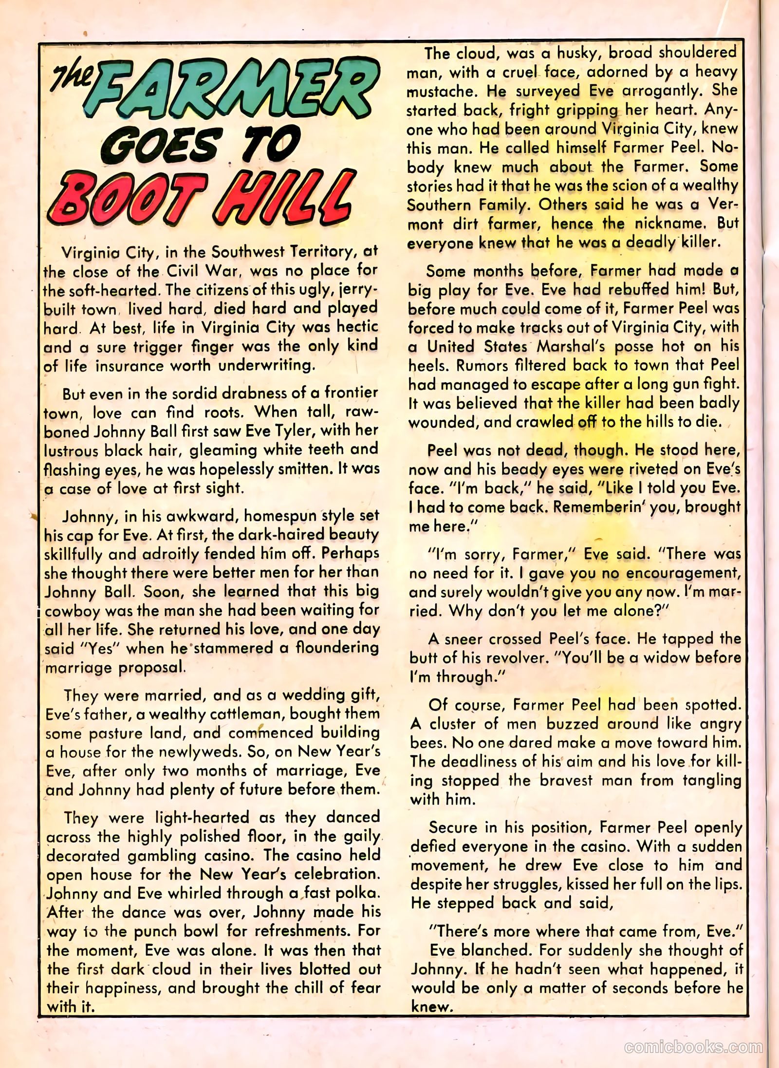 The Westerner Comics #27 (1950) — page 22 of 52