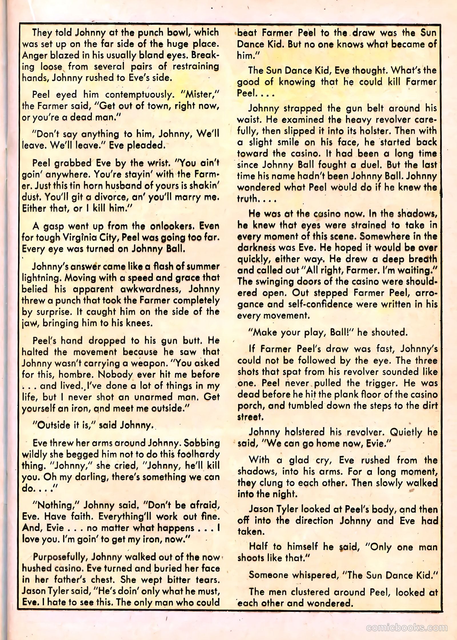 The Westerner Comics #27 (1950) — page 23 of 52
