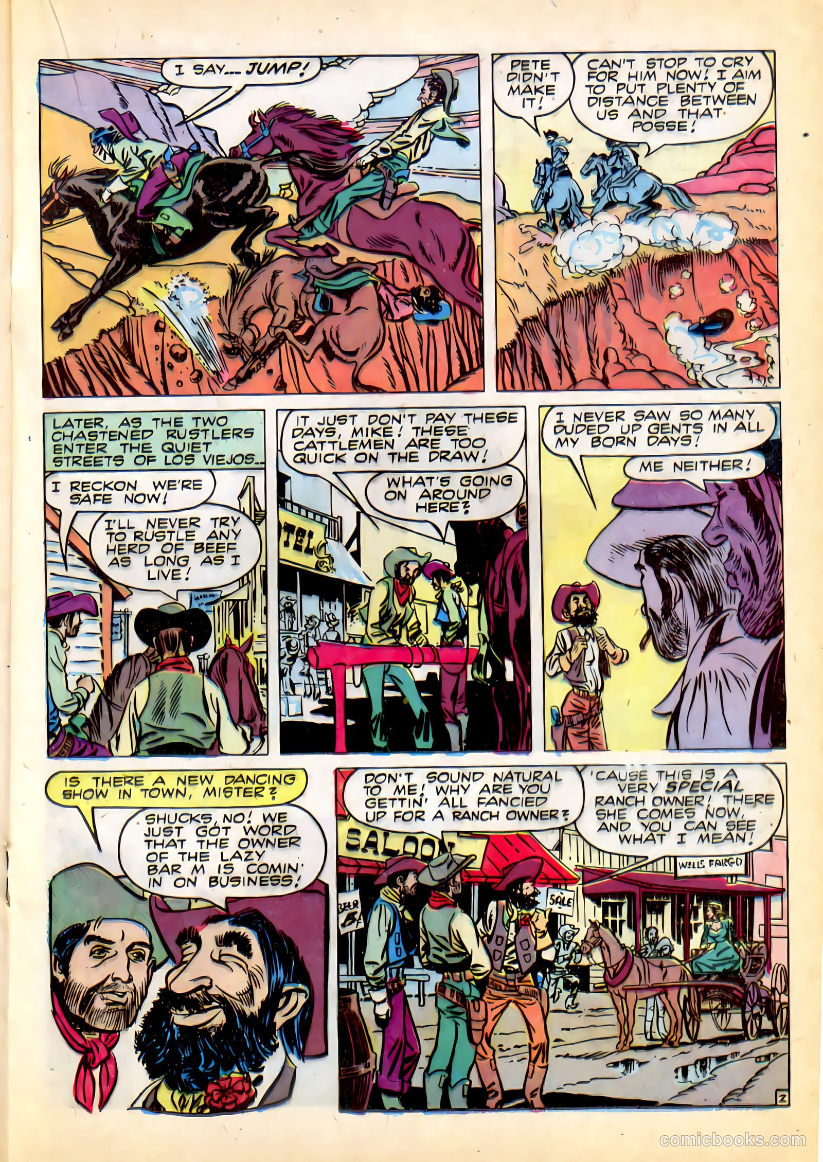 The Westerner Comics #27 (1950) — page 25 of 52