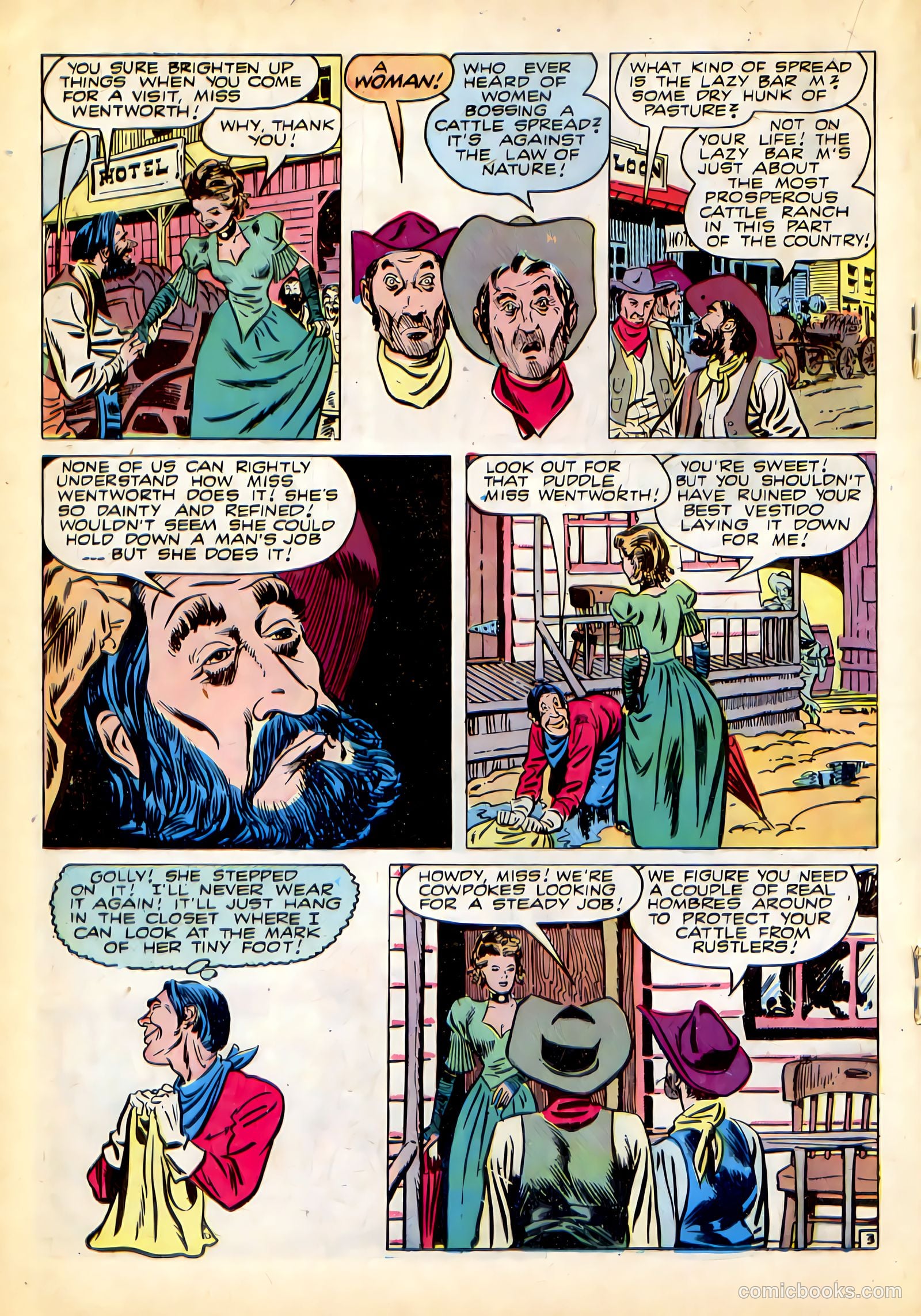The Westerner Comics #27 (1950) — page 26 of 52