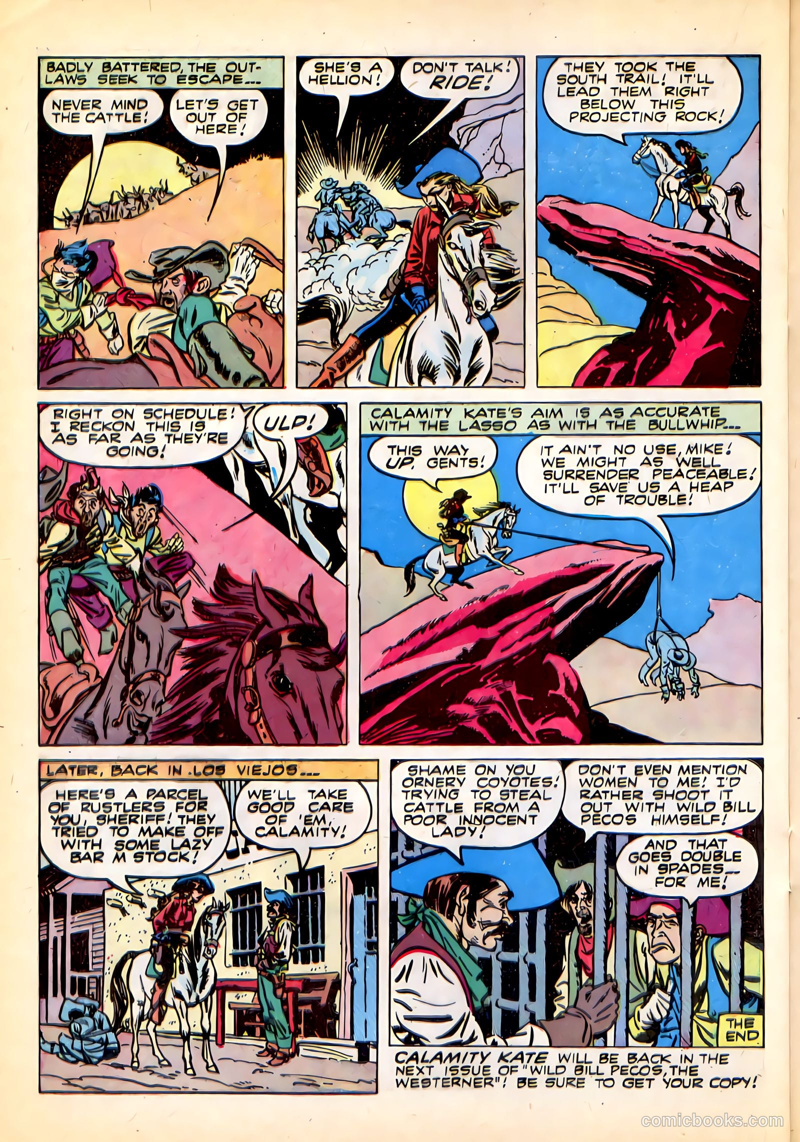 The Westerner Comics #27 (1950) — page 30 of 52