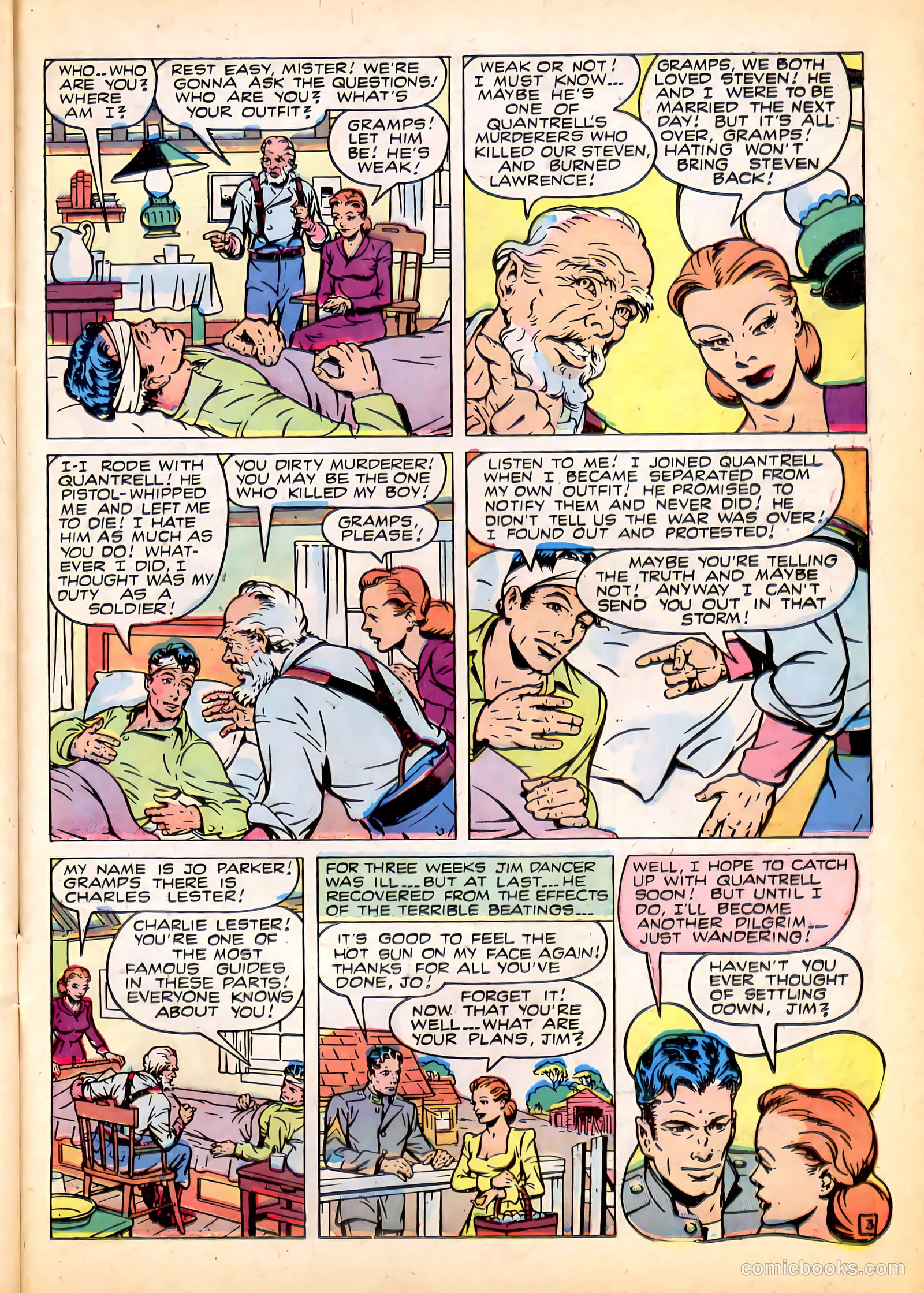 The Westerner Comics #27 (1950) — page 35 of 52
