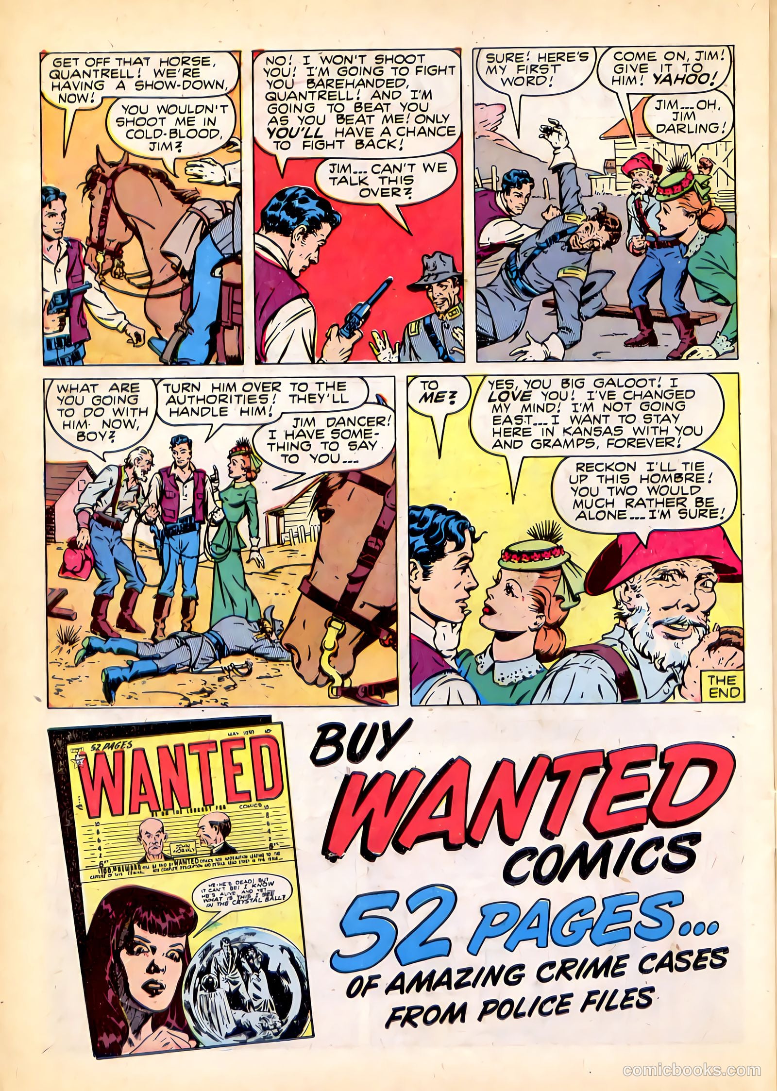 The Westerner Comics #27 (1950) — page 38 of 52